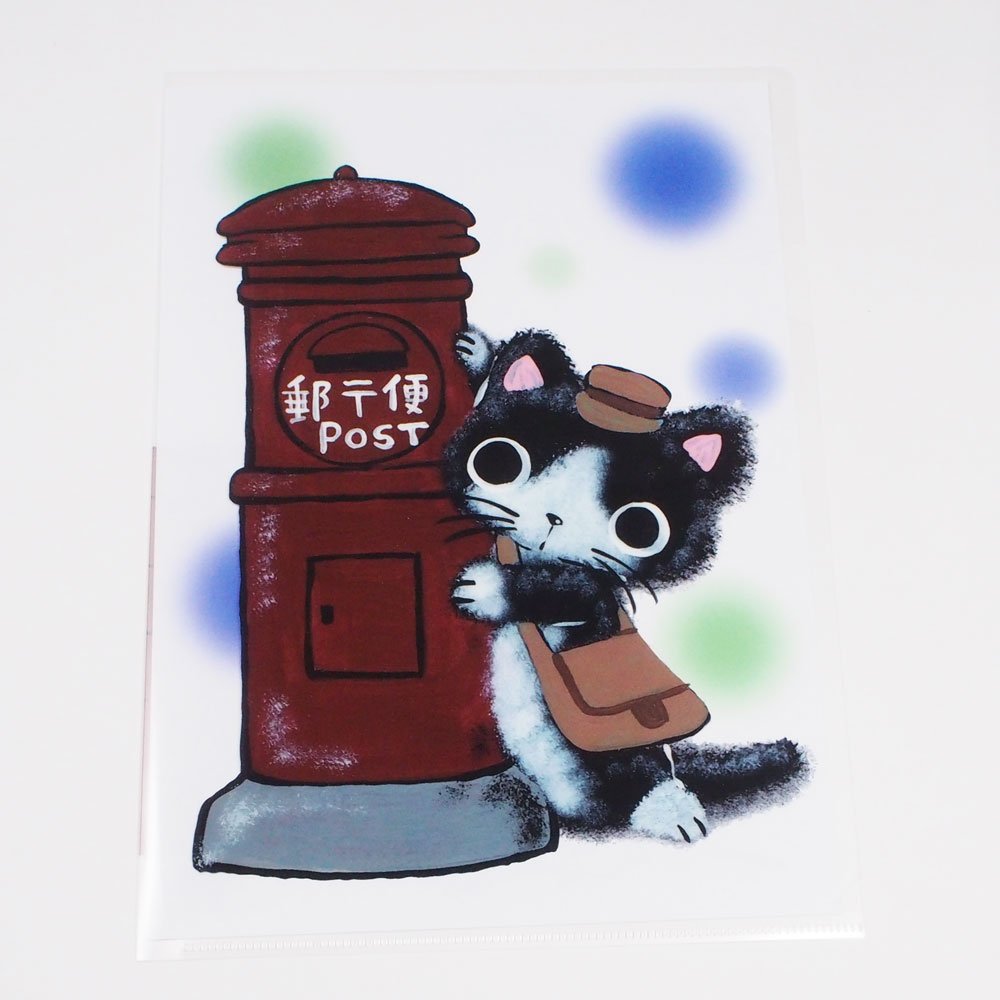 Amazon.co.jp: やまねこさんイラスト A4クリアファイル 猫グッズ 猫