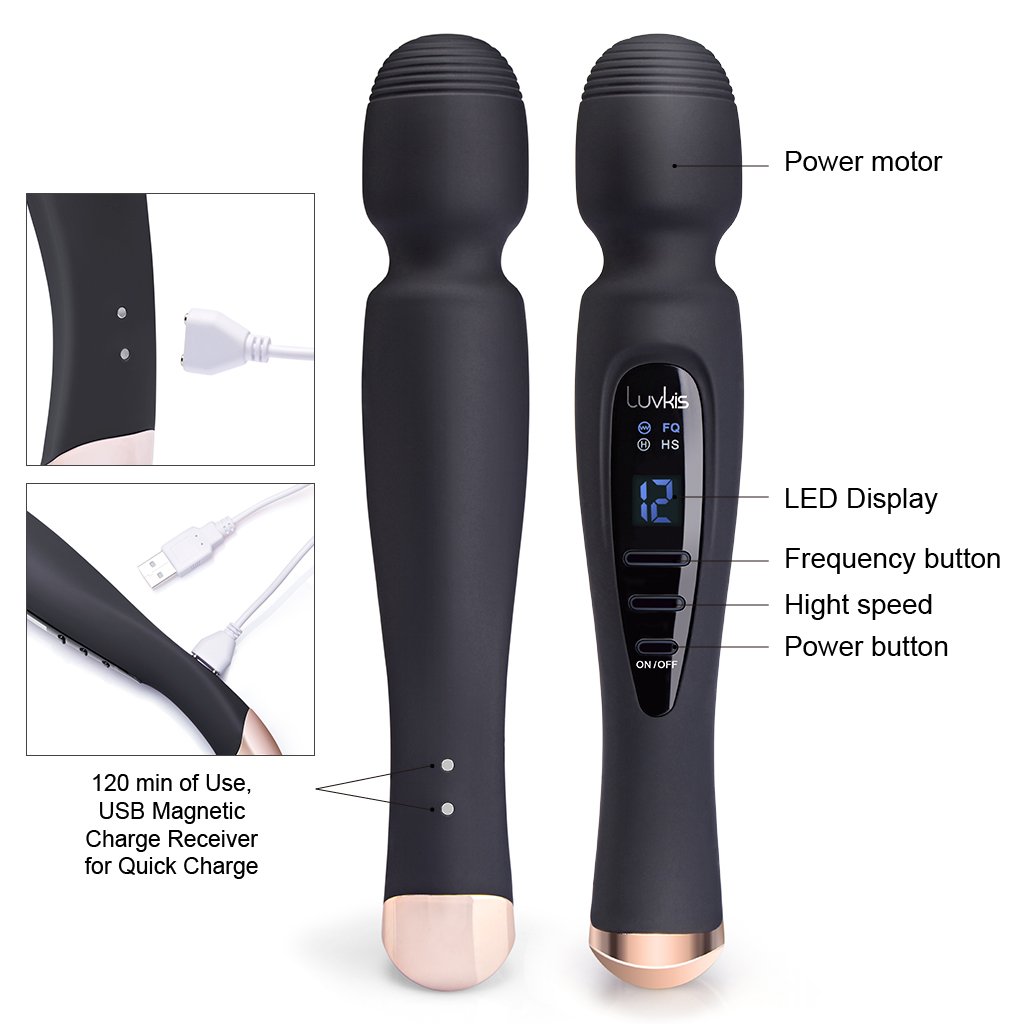 homedics thera-p versatile vibration massage pillow Magic Wand® Waterproof HV-360 – VWELL main image 0