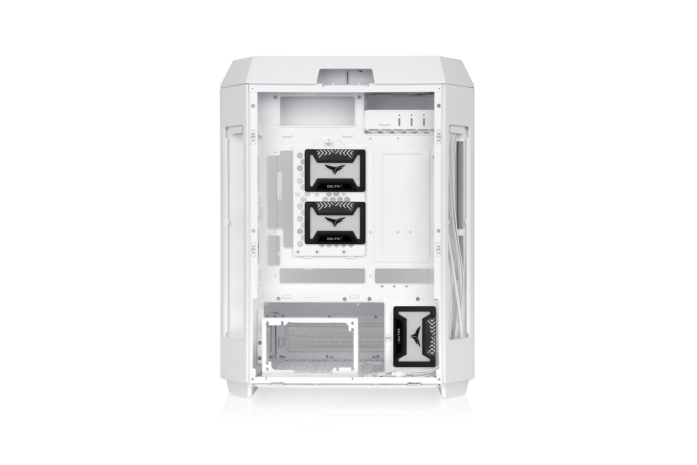 Thermaltake The Tower 600 Mid Tower Chassis | Hidden Connector | White