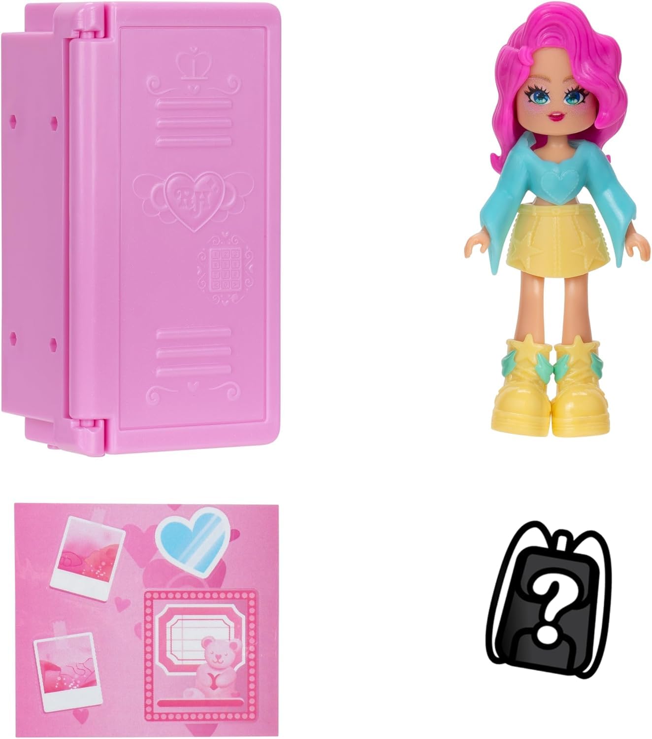 LLAMAXY Royale High Surprise Locker Series 1 - Dolls with Mystery Backpacks & Virtual Code - Starlight Bow Ages 5+ (Light Fairy)