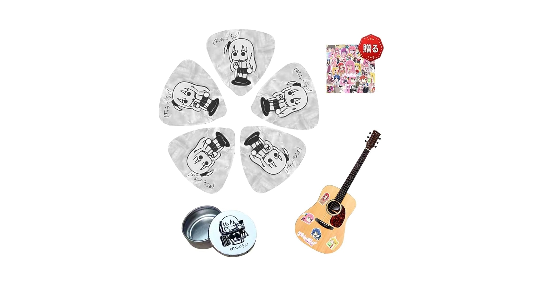 ⭕️安心保証 Busker's ギター ぼっちざろっくBLC-300 01067 ぼっち・ざ・ろっく ］セット 後藤ひとり BUSKER'S レスポール