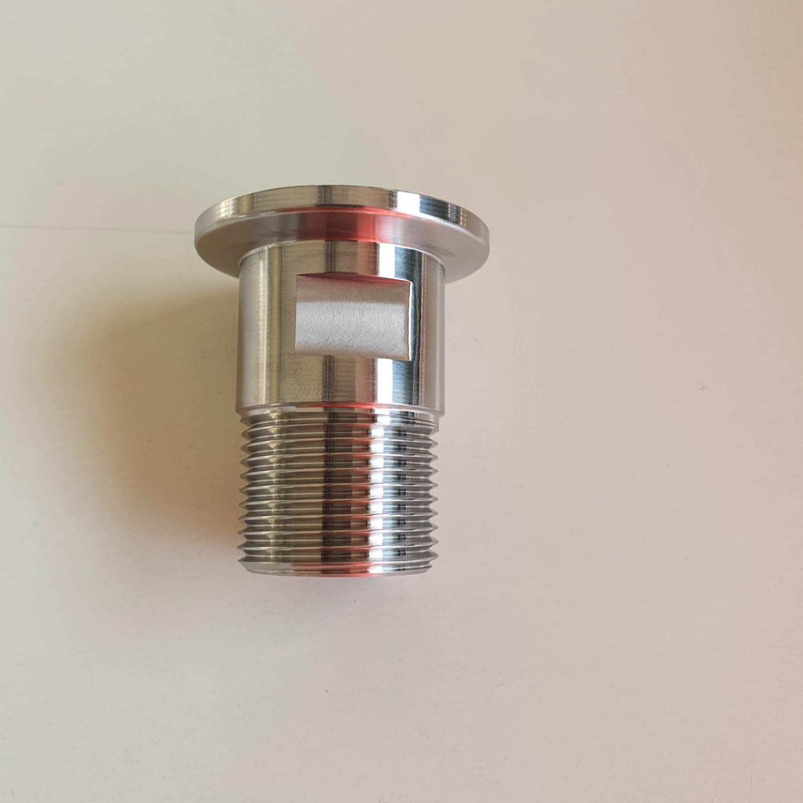 Adaptador de vacío con brida NPT de acero inoxidable 304 a KF, conector de sellado al vacío duradero para un rendimiento fiable en sistemas de vacío