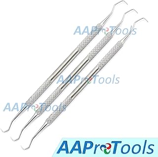 AAProTools Lot of 3 pcs Dental Sickle Scaler, Anterior, Jacquette, JAC 30/33