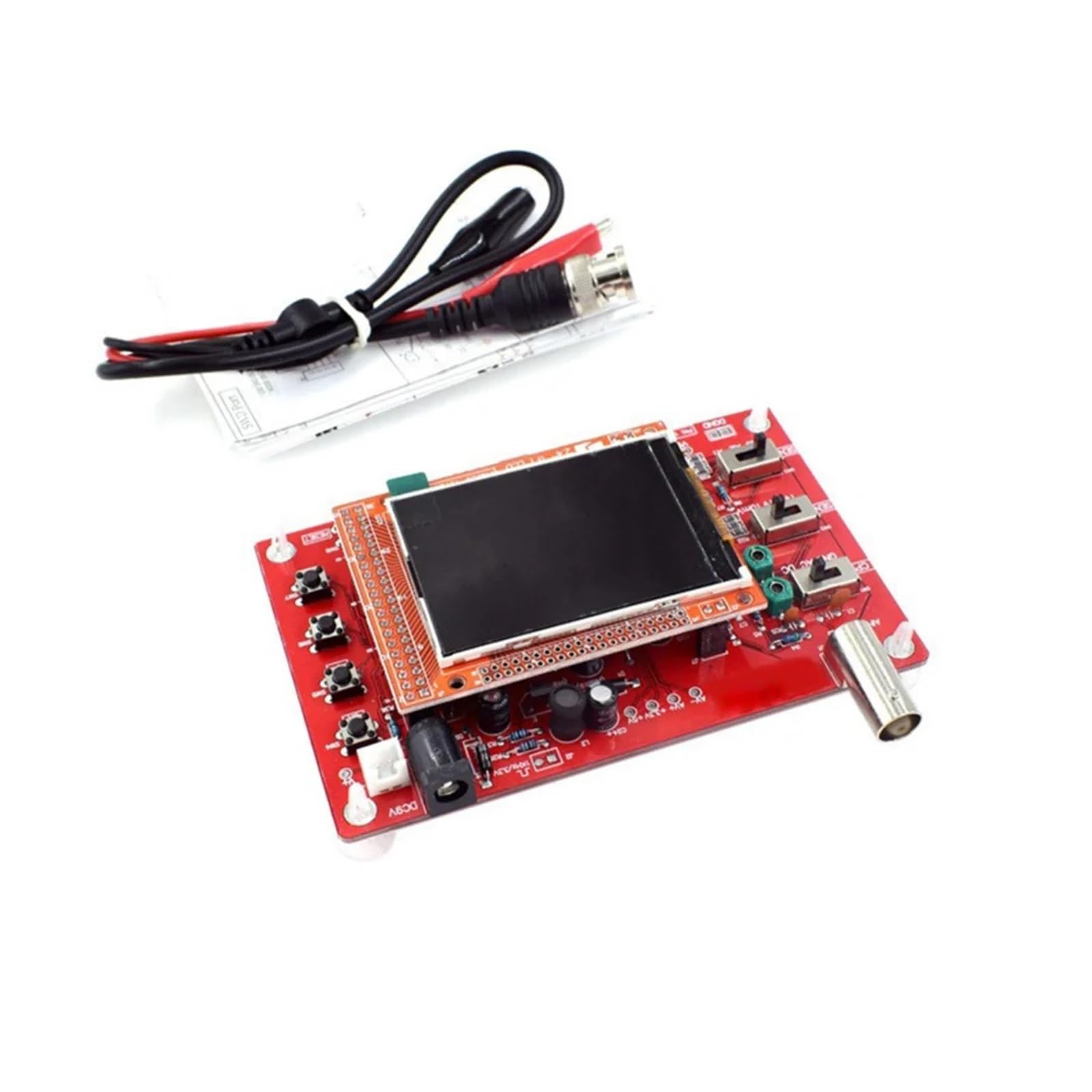Oscilloscope numérique avec écran LCD TFT 2,4 Pouces, kit d'apprentissage électronique à Monter soi-même, 1Méch./s(Assembled)