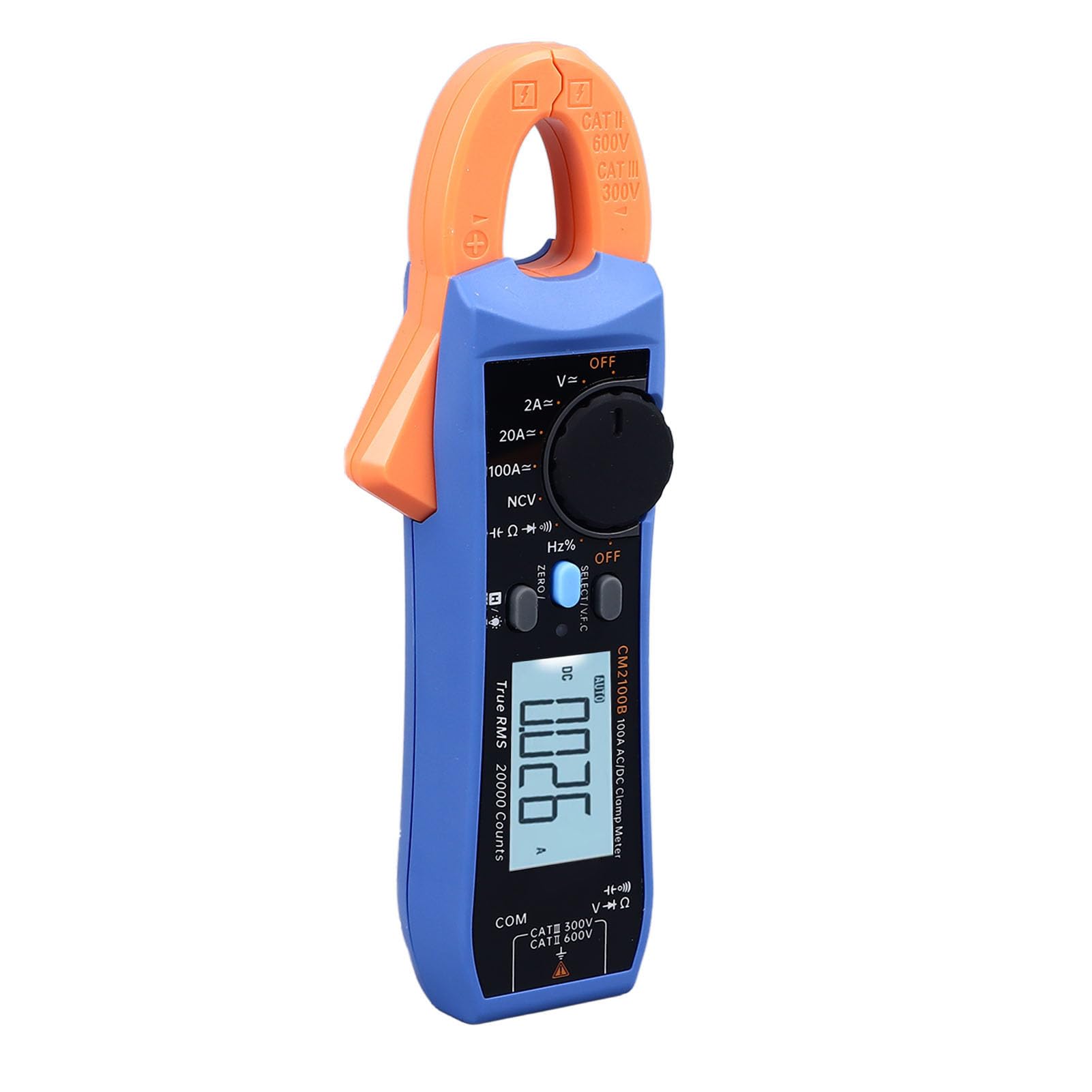 Cyfrowy Multimetr Cęgowy CM2100B, Miernik Napięcia Prądu Pilot Bluetooth Bezdotykowy Tester Napięcia 20000 zliczeń