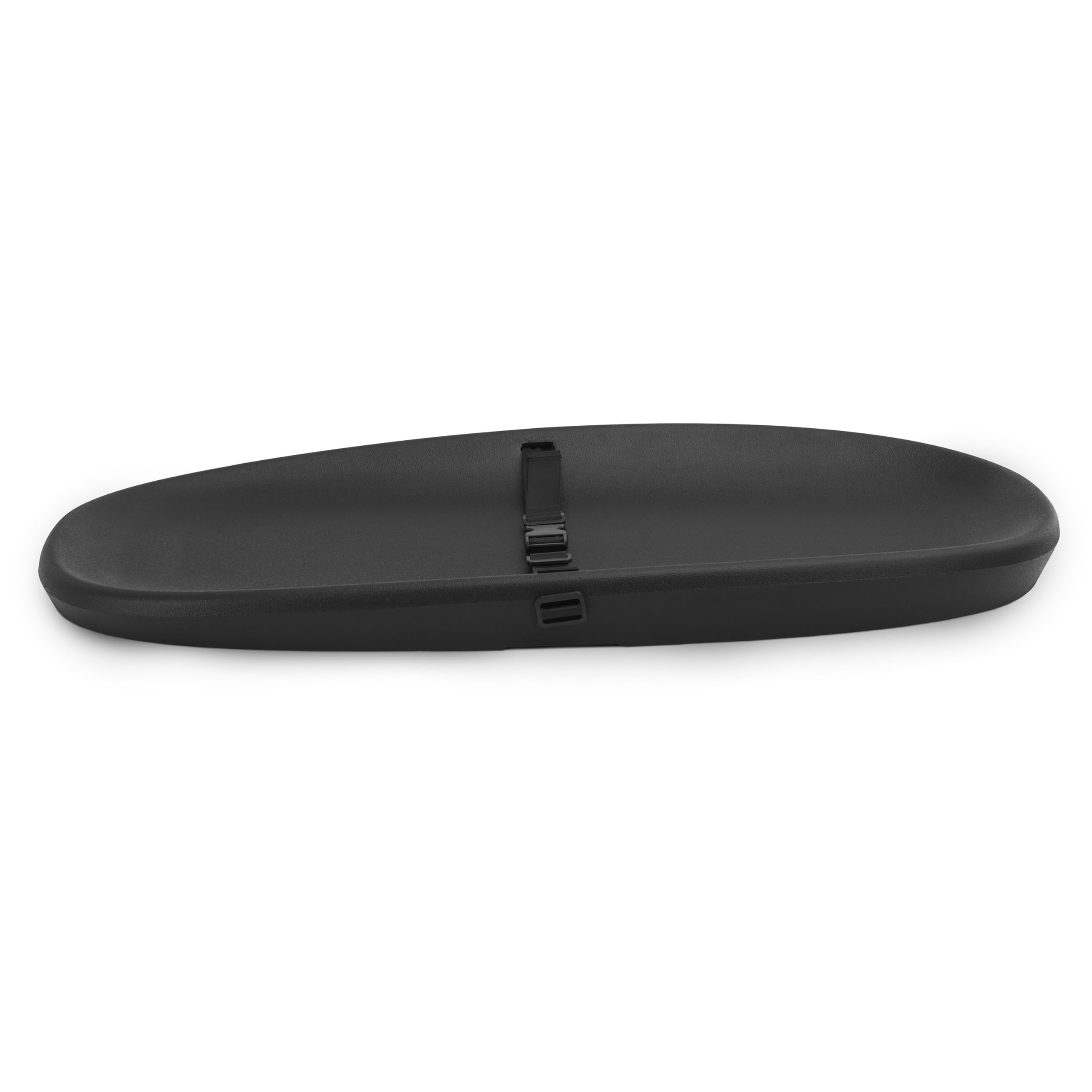 Evolur Cambiador Eva Baby en negro, suave y transpirable, ligero y portátil, se adapta a todas las mesas cambiadoras, acolchado firme impermeable