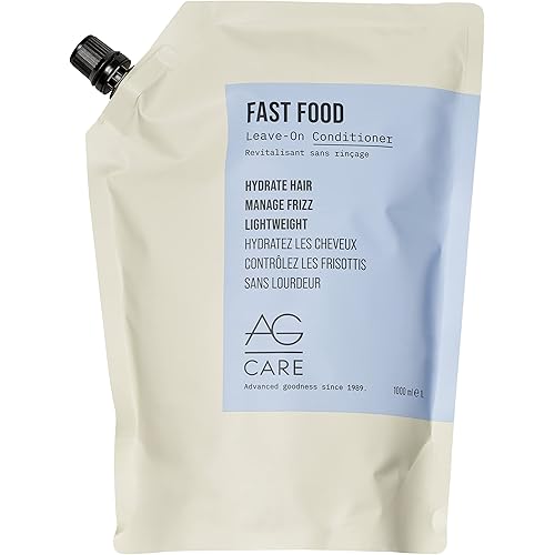 AG Care Fast Food Leave On Conditioner, 33.8 Fl Oz
