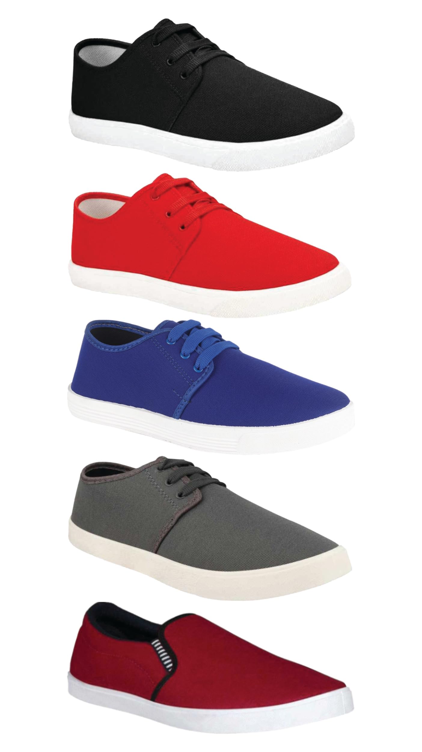 BRUTON Pack of 5 Casuals Sneakers for Men (Multicolor) -9 (B0BV9X1LTV) Amazon Price History, Amazon Price Tracker