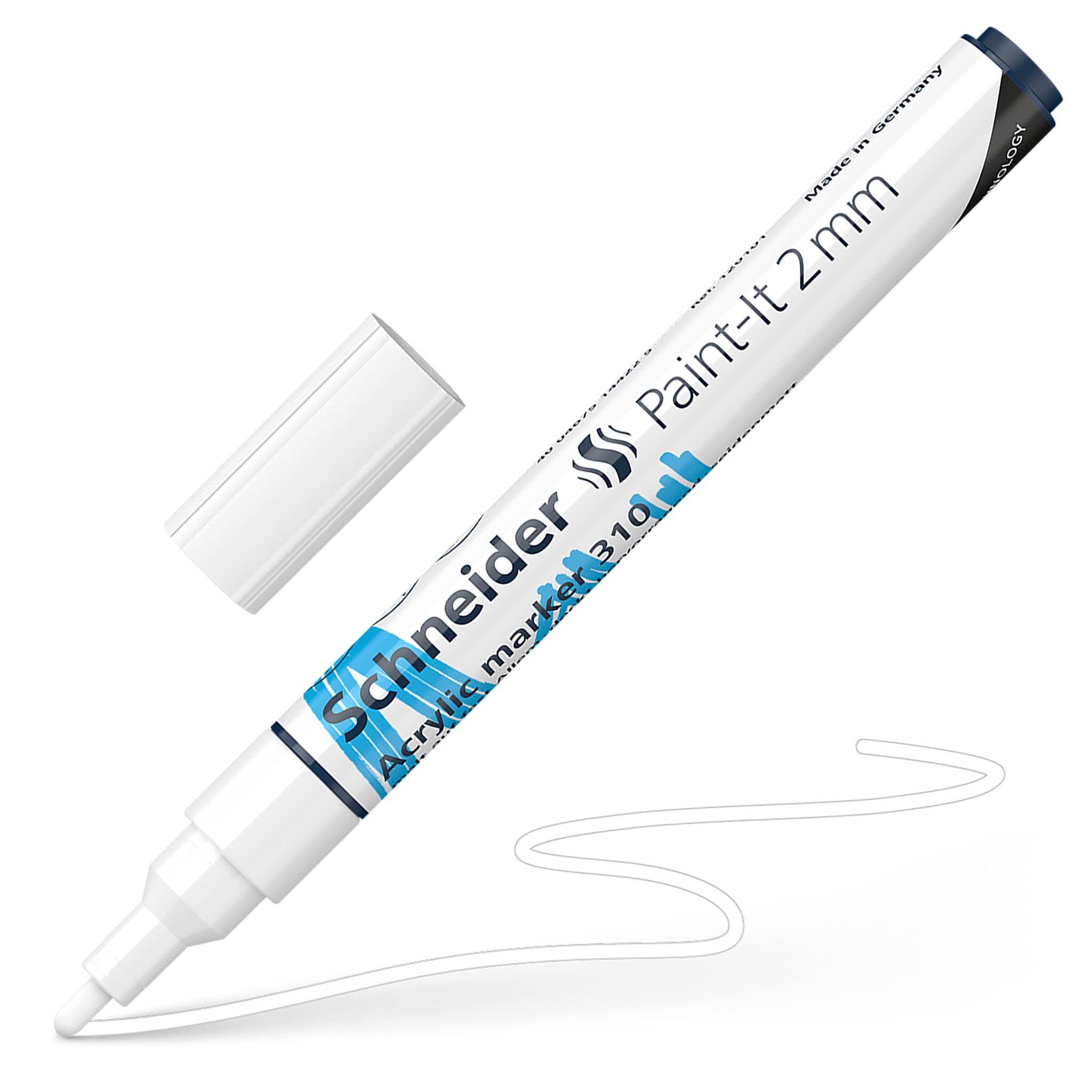 SCHNEIDER 310 AKRİLİK MARKER 2MM BEYAZ-120149