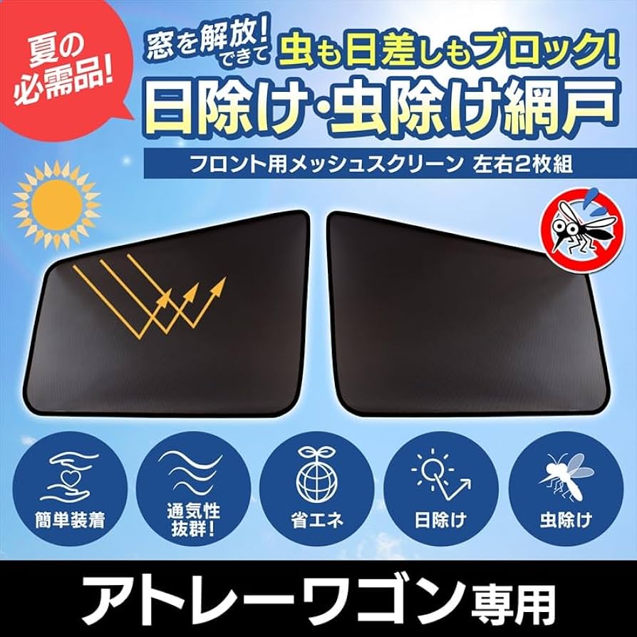 Amazon | アトレーワゴン 網戸 S321G S331G (H17/5～) メッシュ