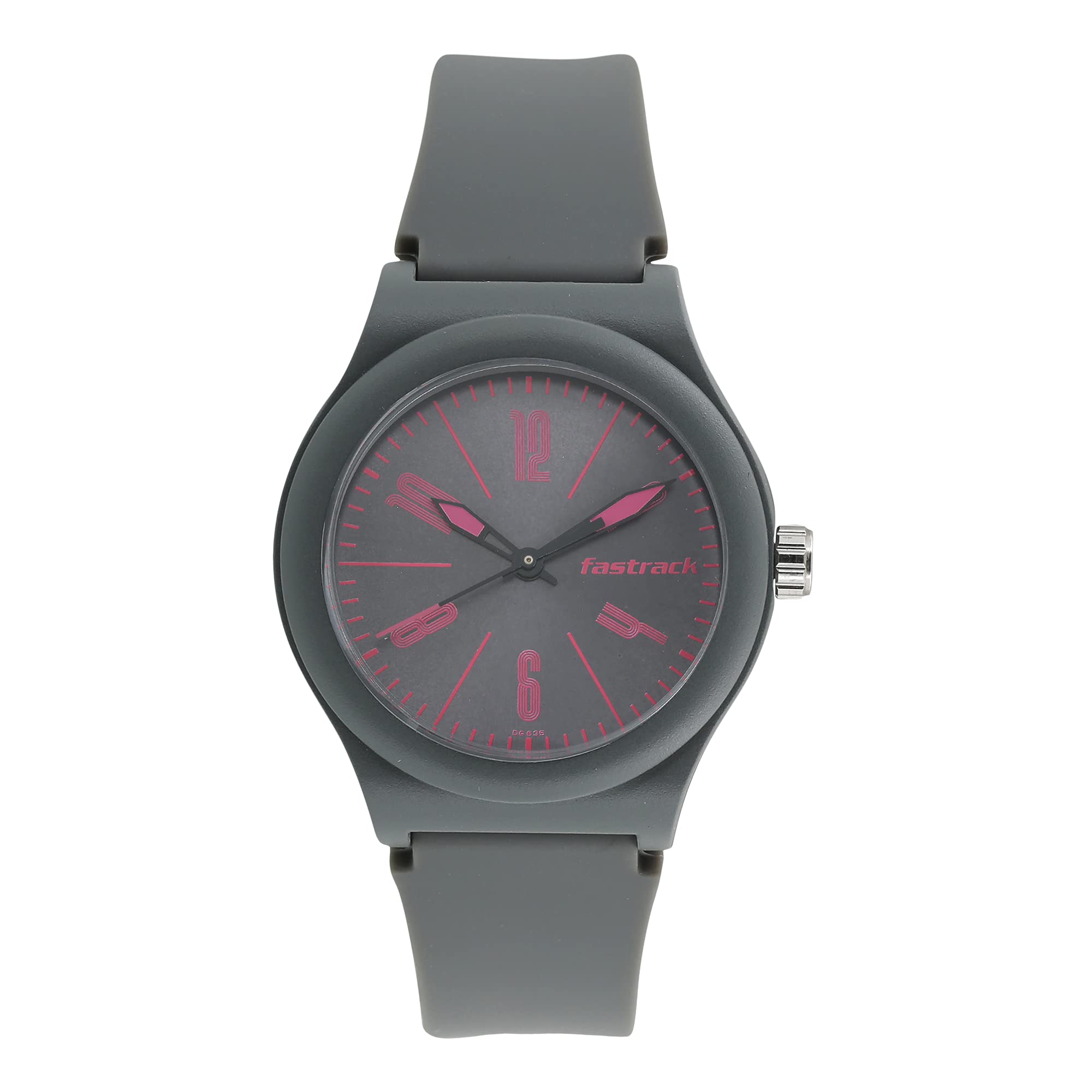 Fastrack Quartz Analog Grey Dial Strap Silicone Grey Band Watch for Unisex-Ns38037Pp05 (B078YDSM5W) Amazon Price History, Amazon Price Tracker