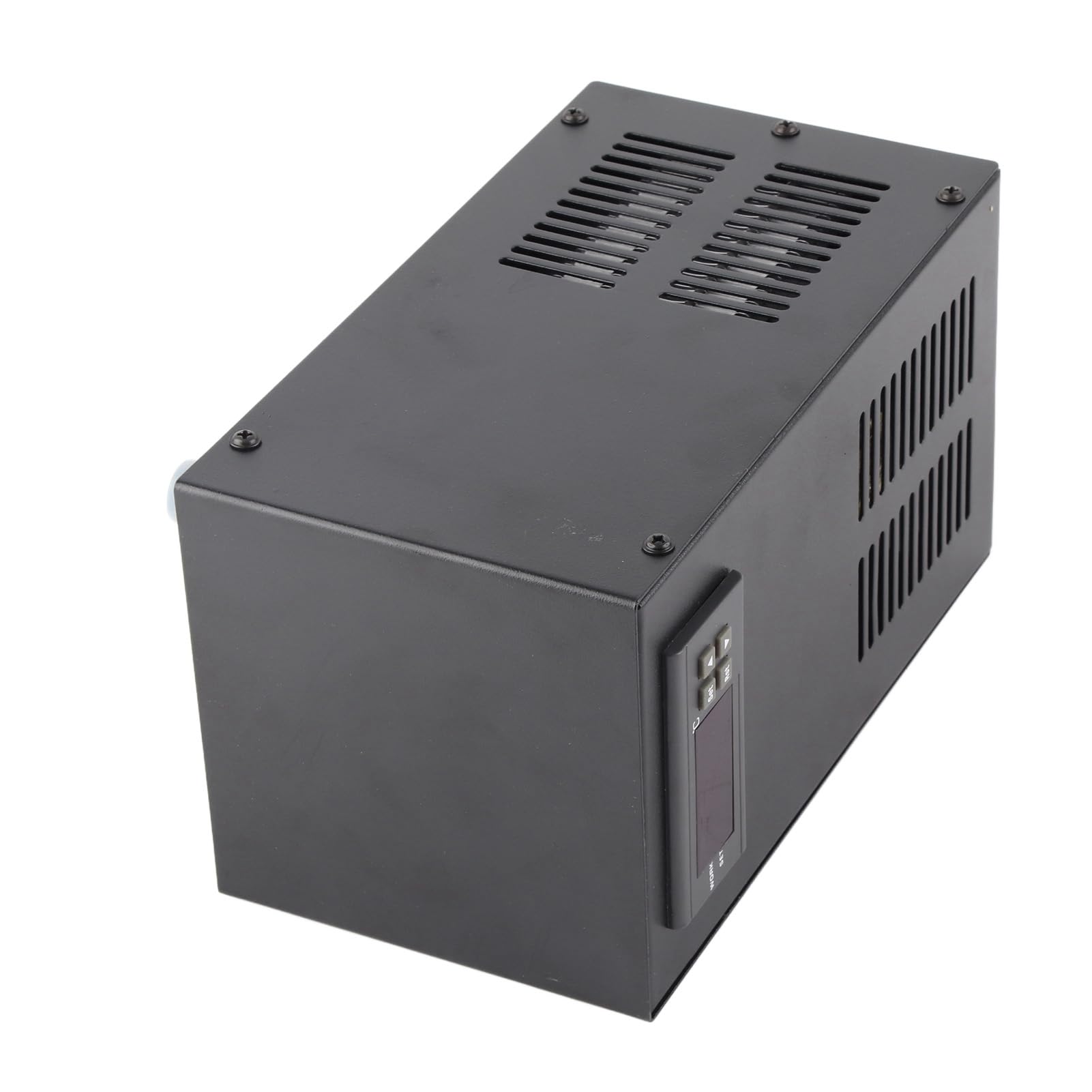 Enfriador de Acuario, de Refrigeración por Agua de 200 L/H, Enfriador Electrónico Silencioso para Pecera con Pantalla de Temperatura en Tiempo Real para Tanque de Agua Dulce y