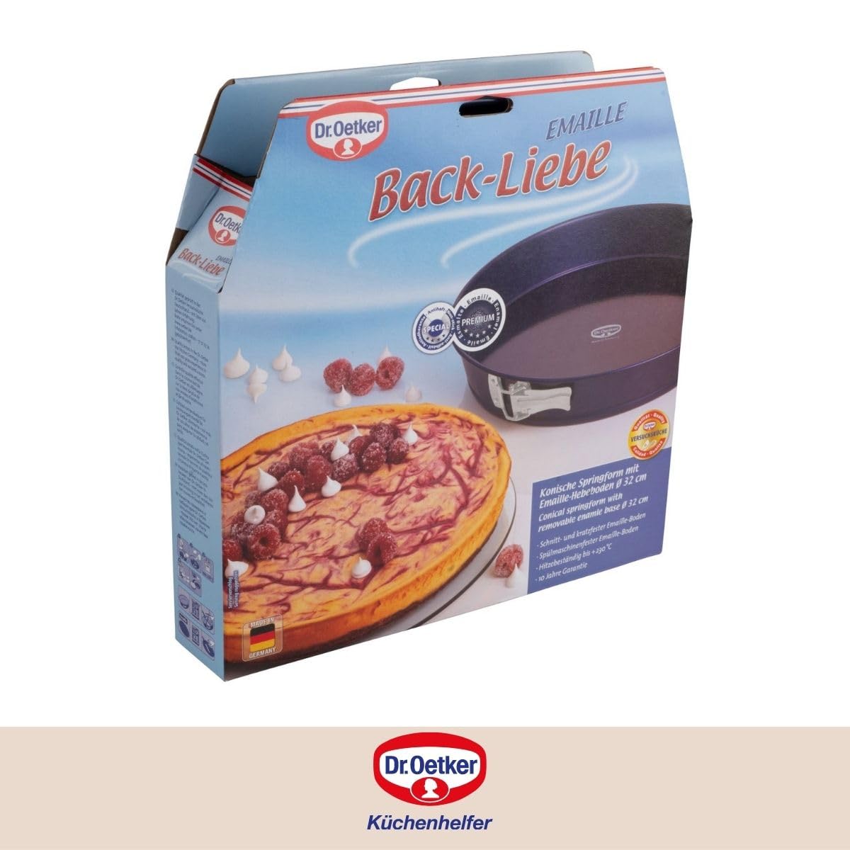 Teglia Dr. Oetker 26 Cm Con Fondo Staccabile - Antiaderente, Resistente Fino A 230°C - Foto 7
