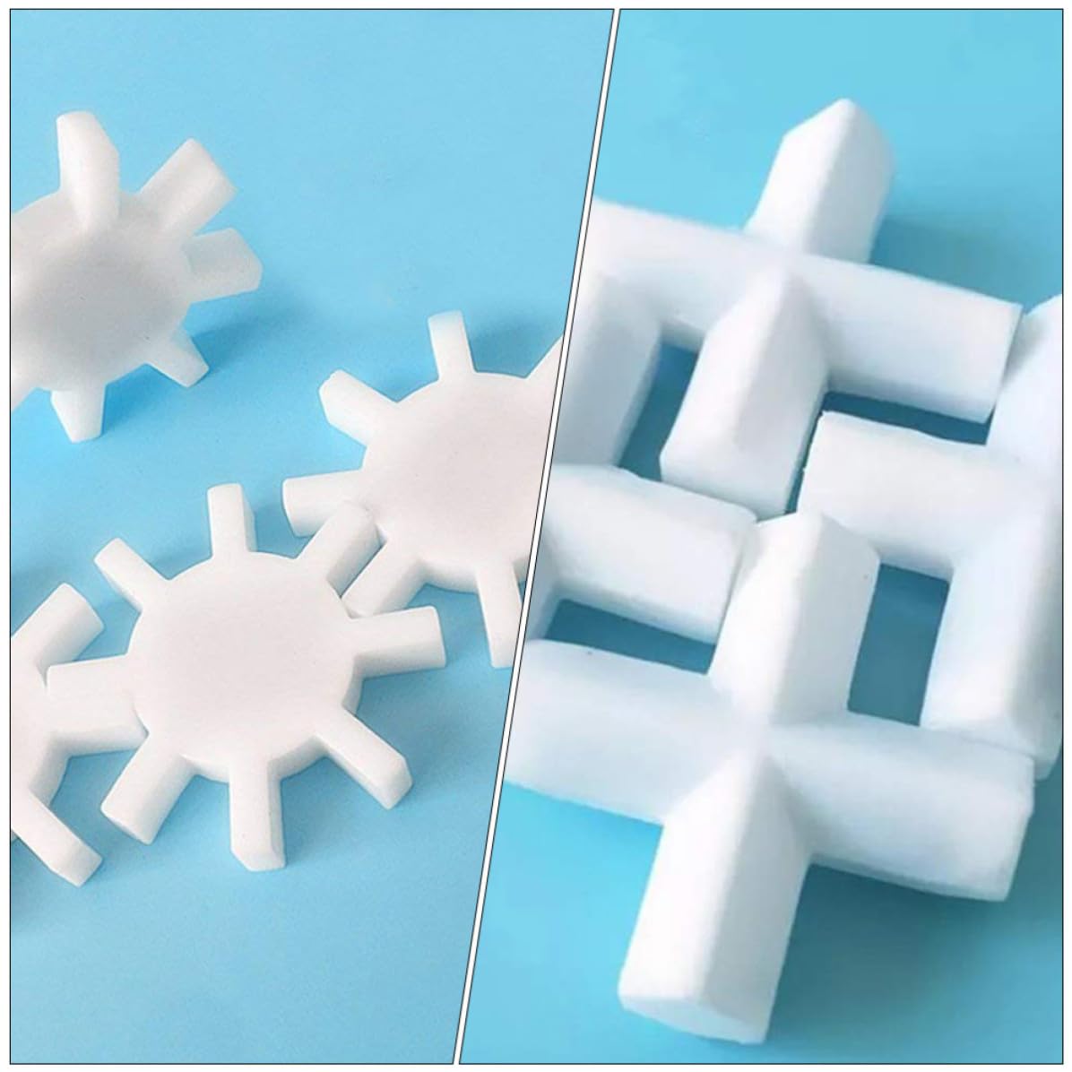 2 Stück Weiße Ptfe Magnetische Rührstäbchen für Labor mit Chemisch Inertem Material und Geringer Reibung für Biologische und Chemische Laboranwendungen