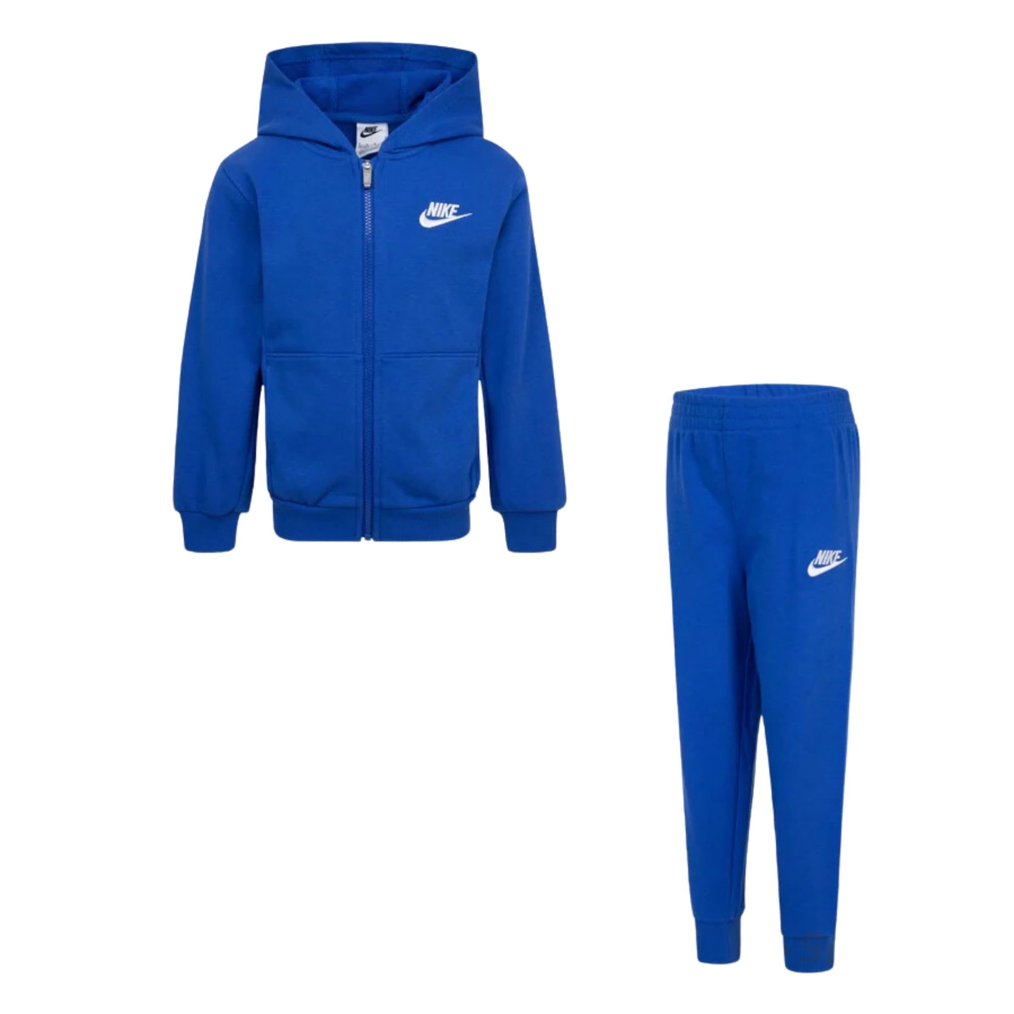 Ensemble de Sport Nike LBR FZ Club - Bleu Royal pour Enfants 4-5 ans