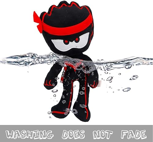 Miniatura 3 de NINJAKIDZ Plush Buddy Payton TV - Figura coleccionable de 12 pulgadas, juguete divertido para niños