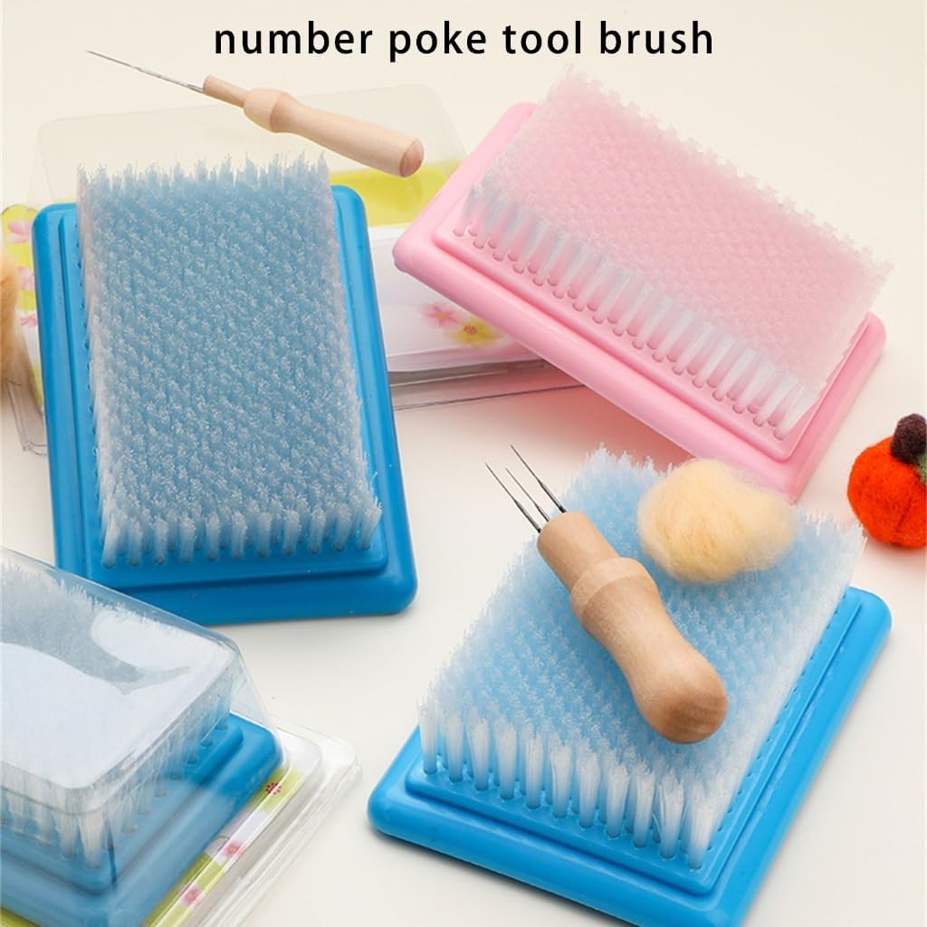 Wool Felting Tool Needle Felting Mats Brush for DIY Enthusiasts Ensures Smooth