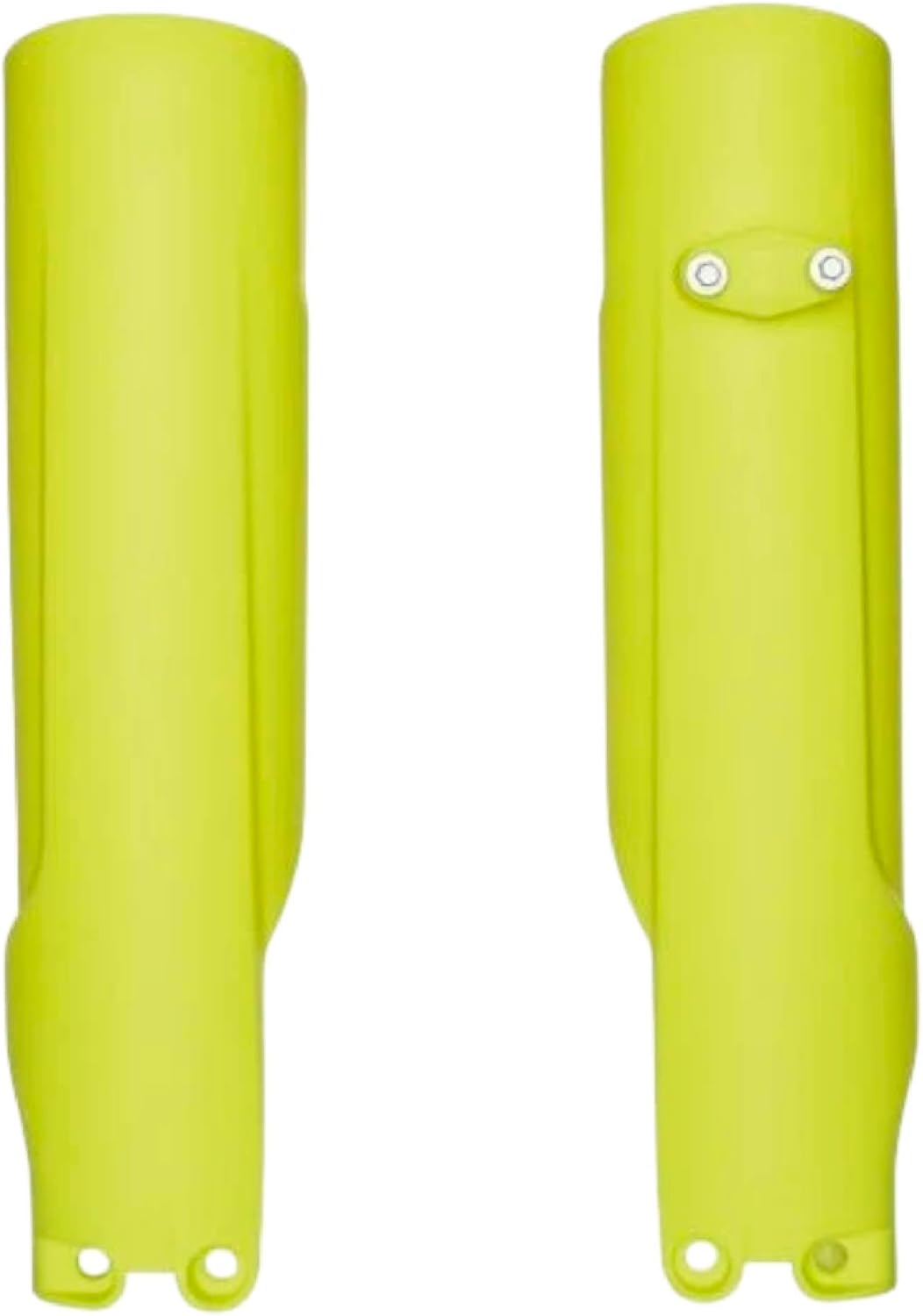 Polisport Yellow, Fork Guards for KTM SX/XC and Husqvarna TC/TE/FC/FE (2023–2025) – OEM Fit – Durable Gloss Polypropylene – Roost & Debris Protection – Easy Bolt-On Installation 8352500004