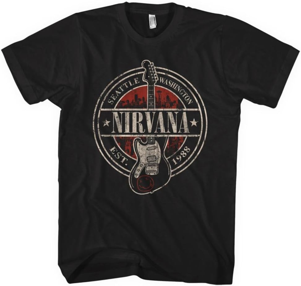 Nirvana-Established 1988 Guitar Stand T-Shirt