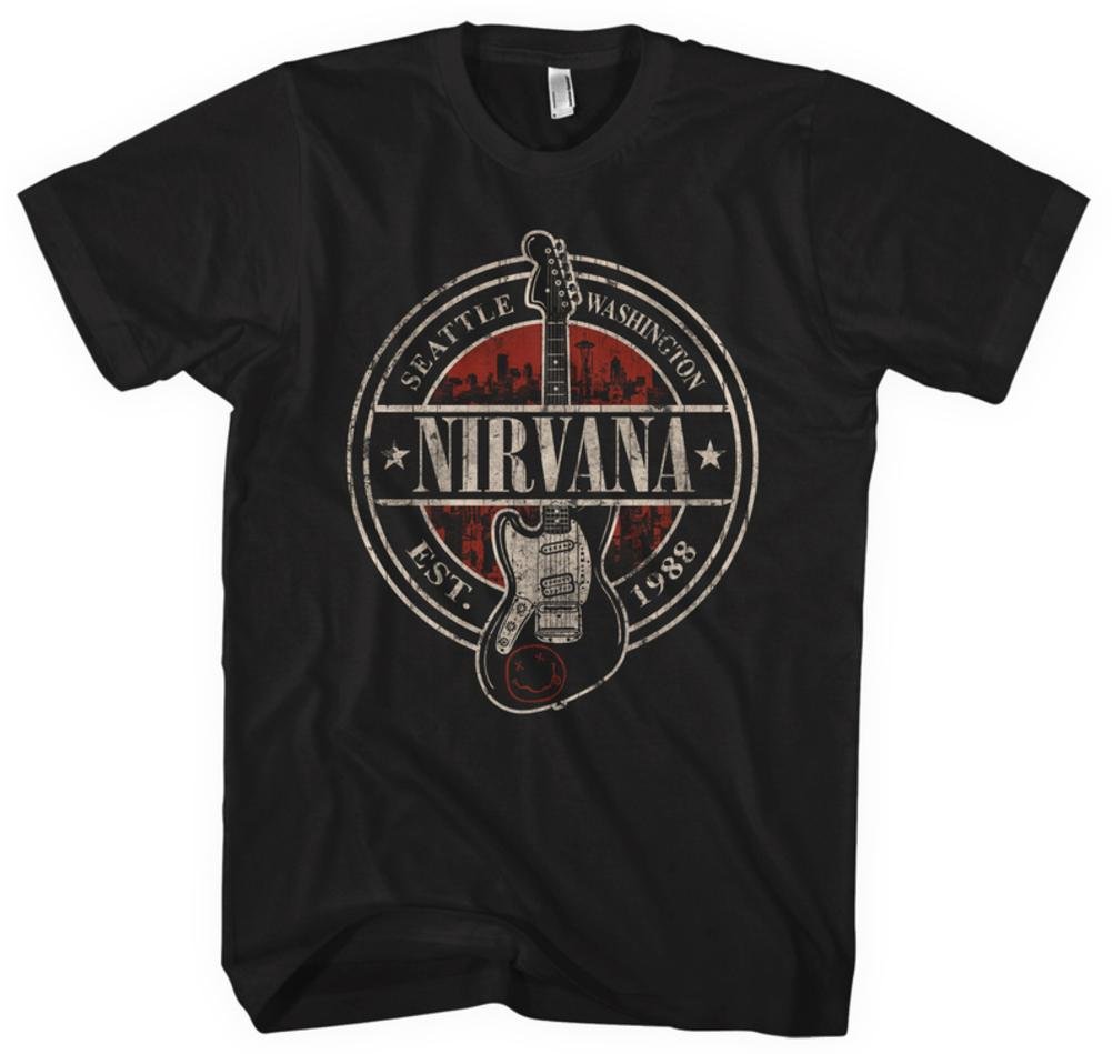 Nirvana-Established 1988 Guitar Stand T-Shirt