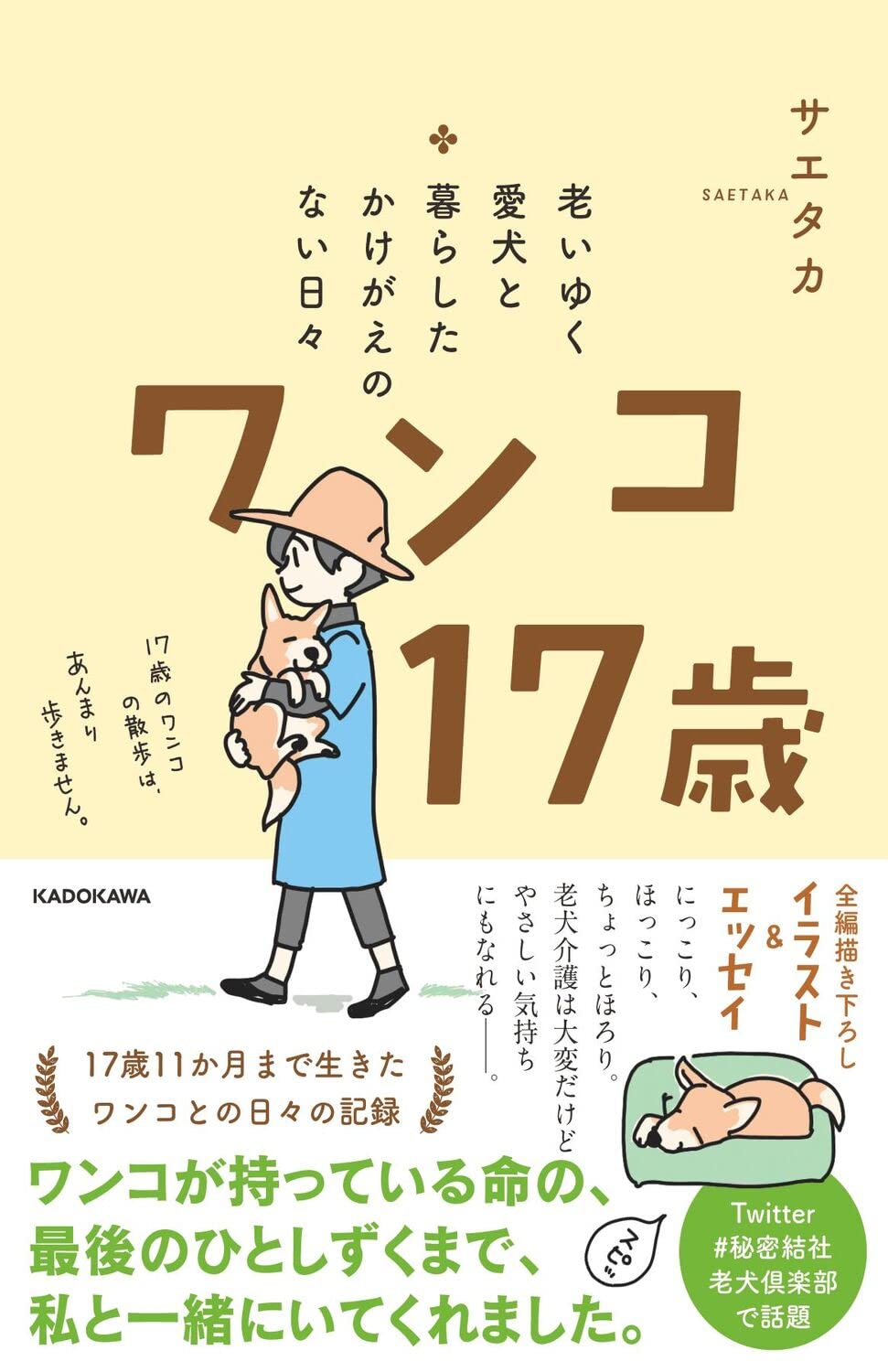 老いゆく愛犬と暮らしたかけがえのない日々 ワンコ17歳 | サエタカ |本