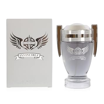 Invincible Mens Perfume Eau de Parfum Fresh Marine Woody Masculine Scent 100ml/3.4 fl oz