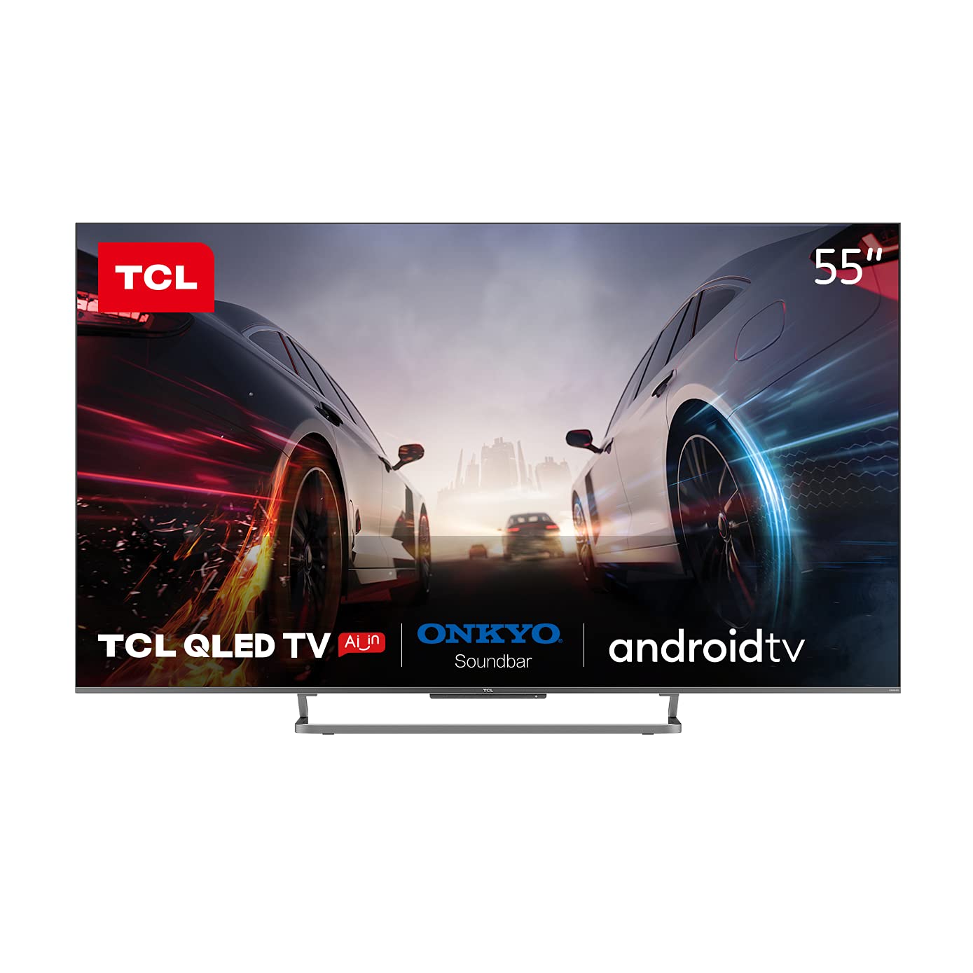 Buy TCL 55 Inch QLED Android AI Smart UHD TV with Theatrical Dolby