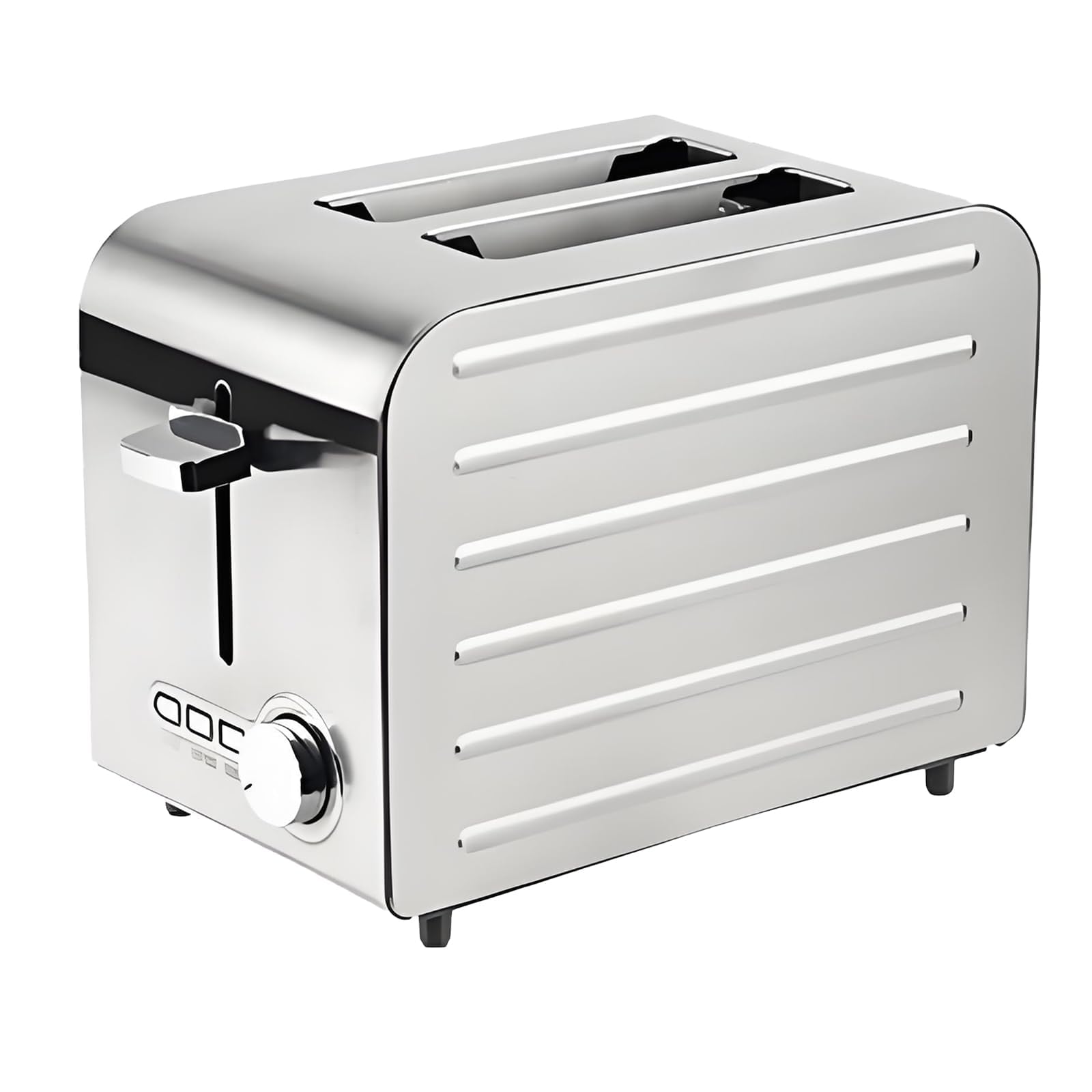 Komercyjny Toster Ze Stali Nierdzewnej, Maszyna Do Pieczenia Chleba O Mocy 750 W Z Funkcją Anulowania Ponownego Podgrzewania Zamrożonego, 7 Poziomów Przyrumienienia, Automatyczne Wysuwanie
