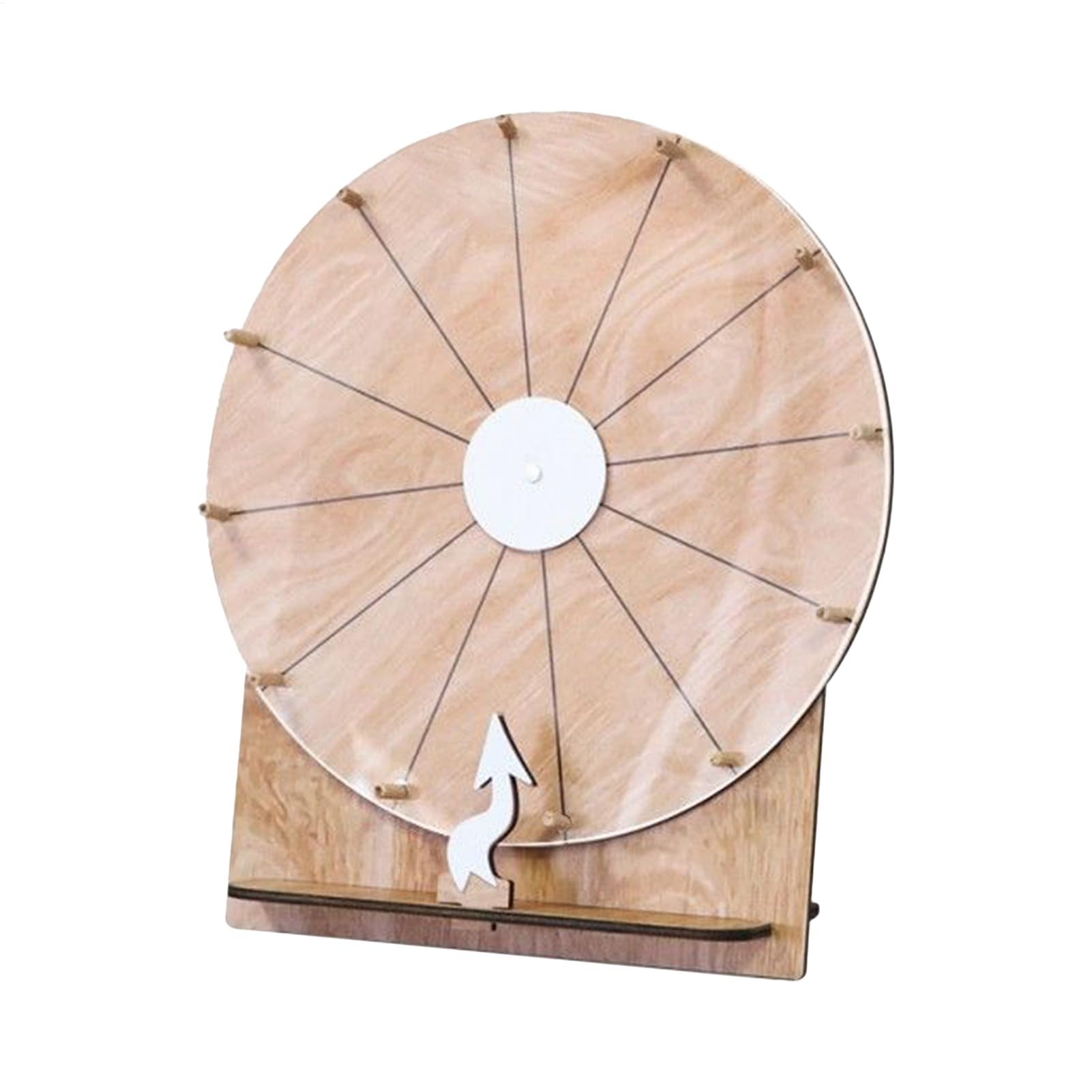 Ruleta Giratoria De Premios | Ruleta De Madera De 28 Cm para Sorteos | Material para Fiestas Giratorio para Niños Y Adultos Juegos Noche Aula Recompensas | Organizadores Eventos Ferias