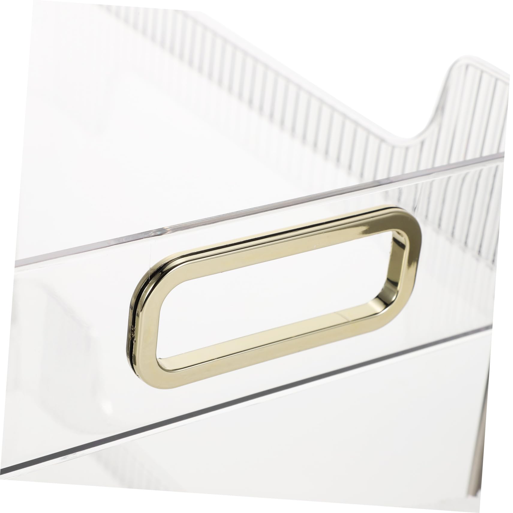 Organizer Cosmetici da Bagno 2 Livelli Doppio Ripiano in PET e Acciaio Inossidabile per Piano Lavabo Bagno e Comodino