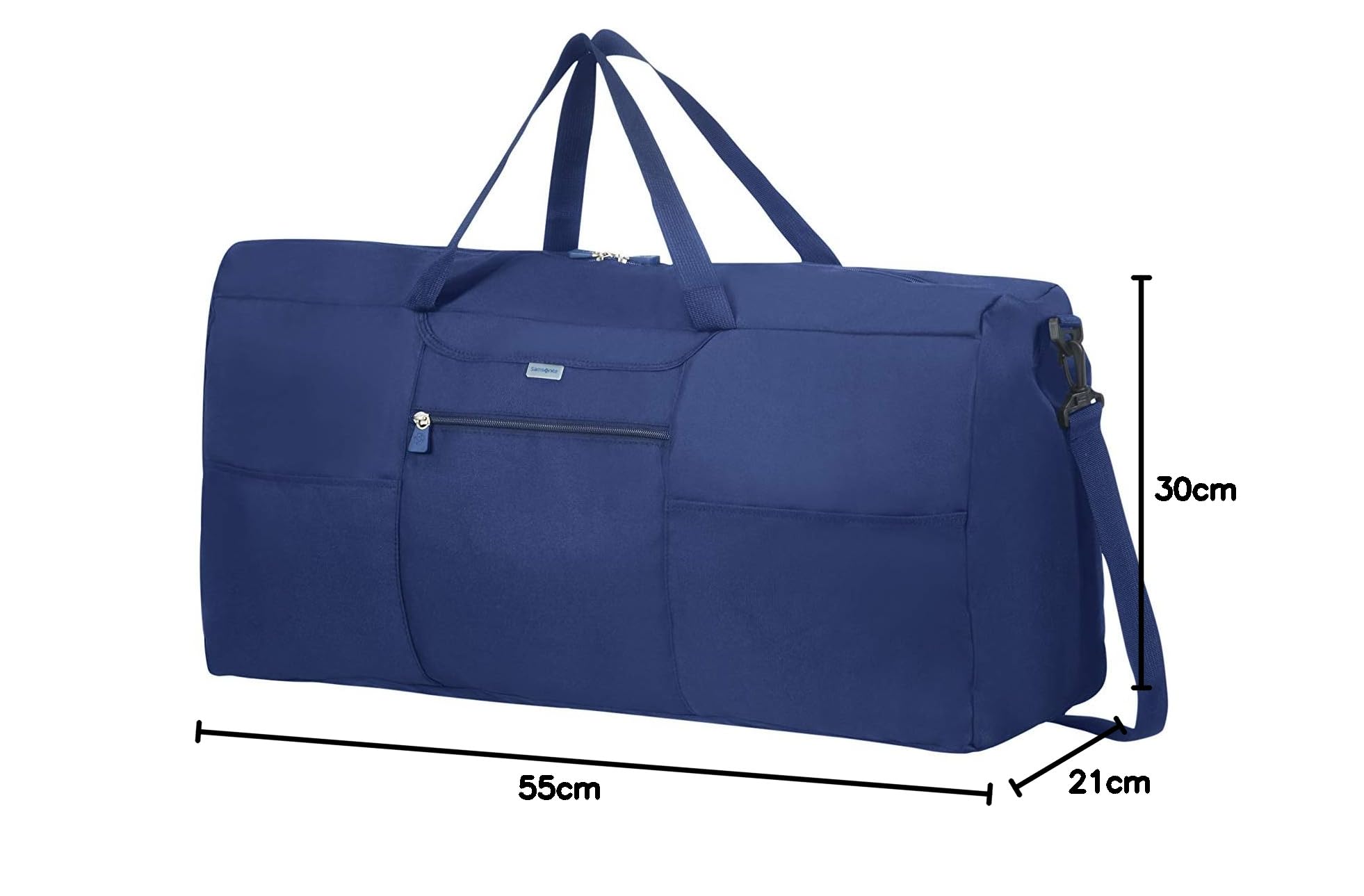 Samsonite Składana torba podróżna 55 cm niebieski