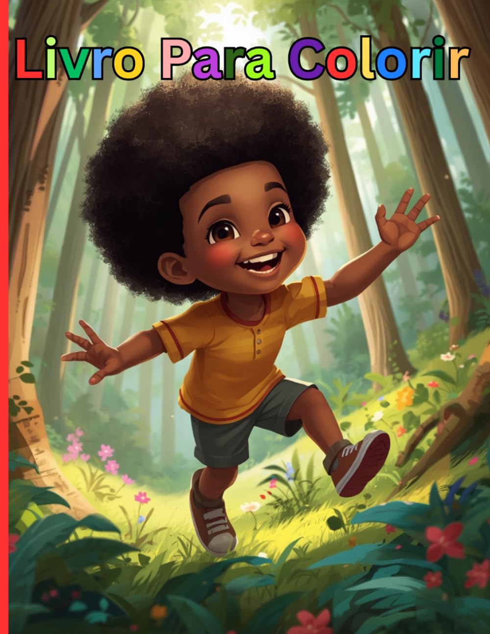 Livro para pintar: Livro com figuras representativas para meninos