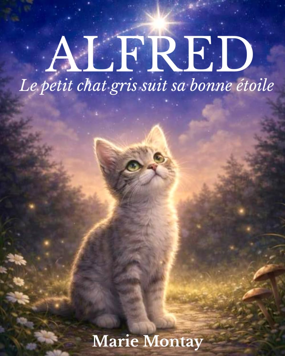 Alfred le petit chat gris suit sa bonne étoile