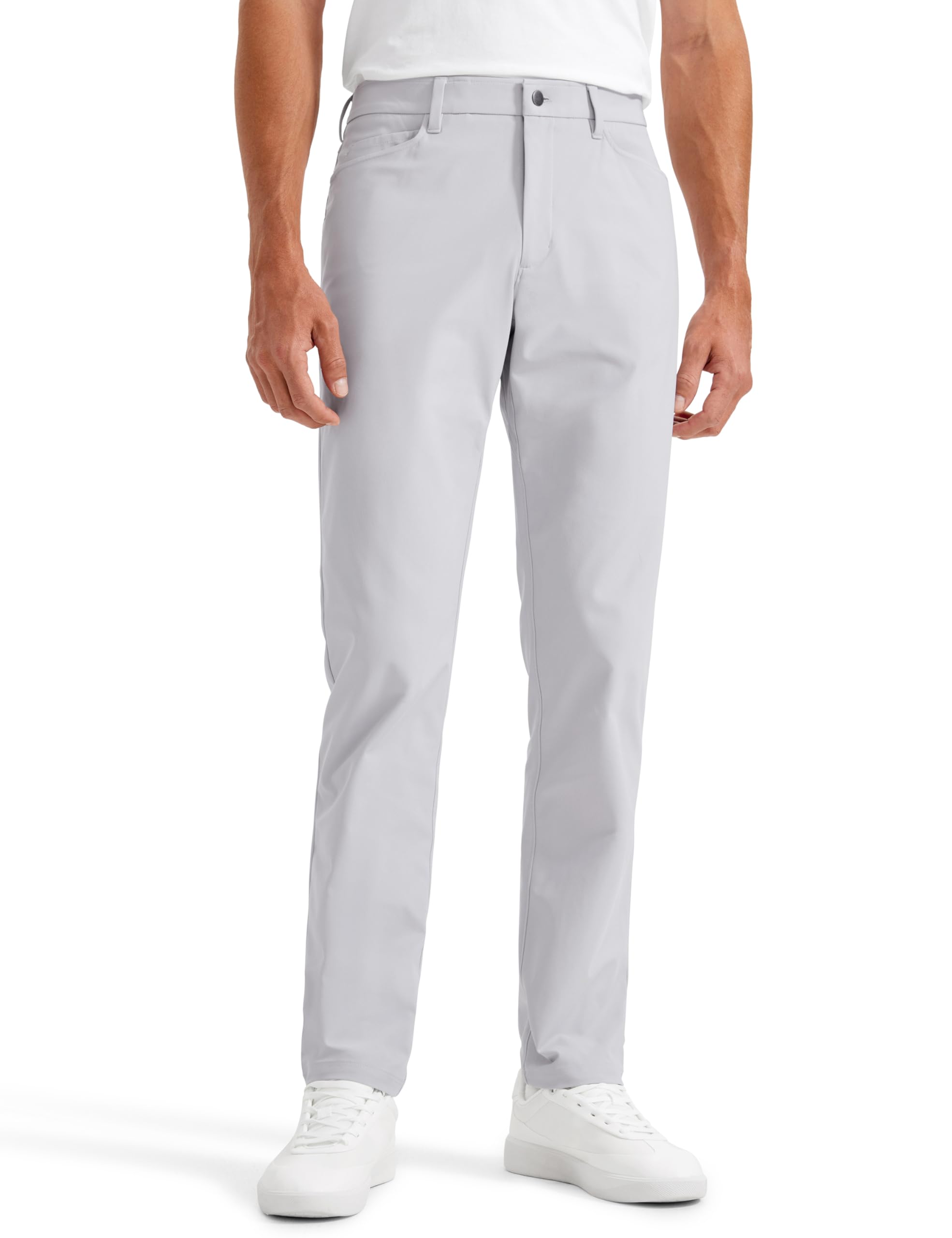 CRZ YOGA All Day Comfy Pantalones de Golf para Hombre con 5 Bolsillos Secado Rápido Ligero Casual Trabajar - 71cm/76cm/81cm/86cm