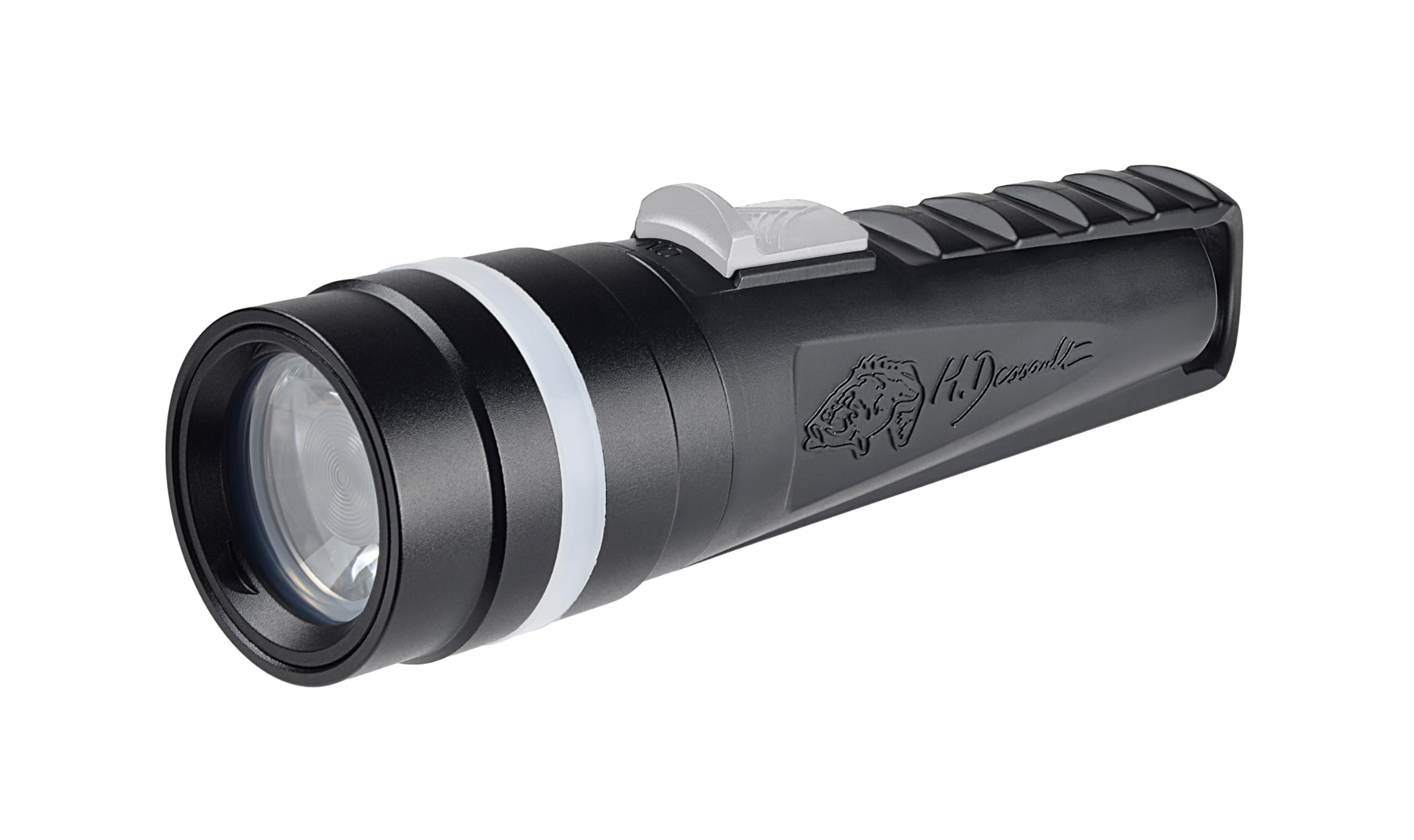 C4 TORCIA SIRIO H.Dessault - Torcia Subacquea Professionale 1.500 Lumen/circa 24.000 Lux - 100m Impermeabile - Fascio Concentrato 11° LED Alta Luminosità