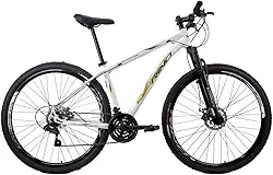 Bicicleta RINO EVEREST 29 Freio Hidráulico - Cambios Shimano 24v com Trava