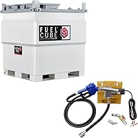 Vista 1 de Tanque de transferencia de combustible FCP250: FuelCube estacionario, tanque de almacenamiento diesel de doble pared de 252 galones de EE. UU.