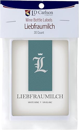 Etiquetas de vino estilo Liebfraumilch