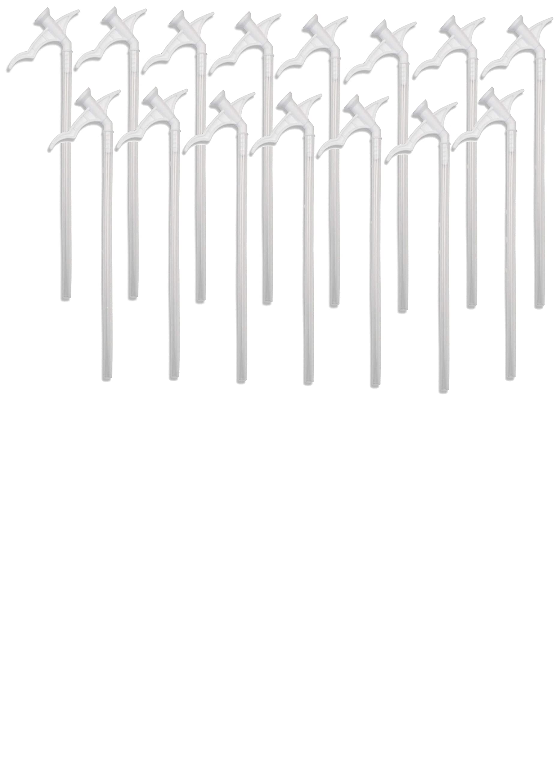 Wangcl 15Pcs Spray Foam Replacement Tubes For Diy Spray Foam Nozzle Plastic Gap Filling Tube -Gun Type