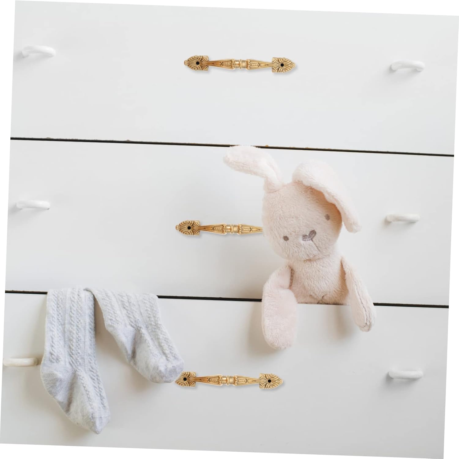 DOITOOL 1 Set Cabinet Door Drawer Handle Cabinet Dresser Cupboard Handles Antique Dresser Metal Cabinet Handles Wardrobe Knob Wardrobe Handles European Style Handle European Style Puller