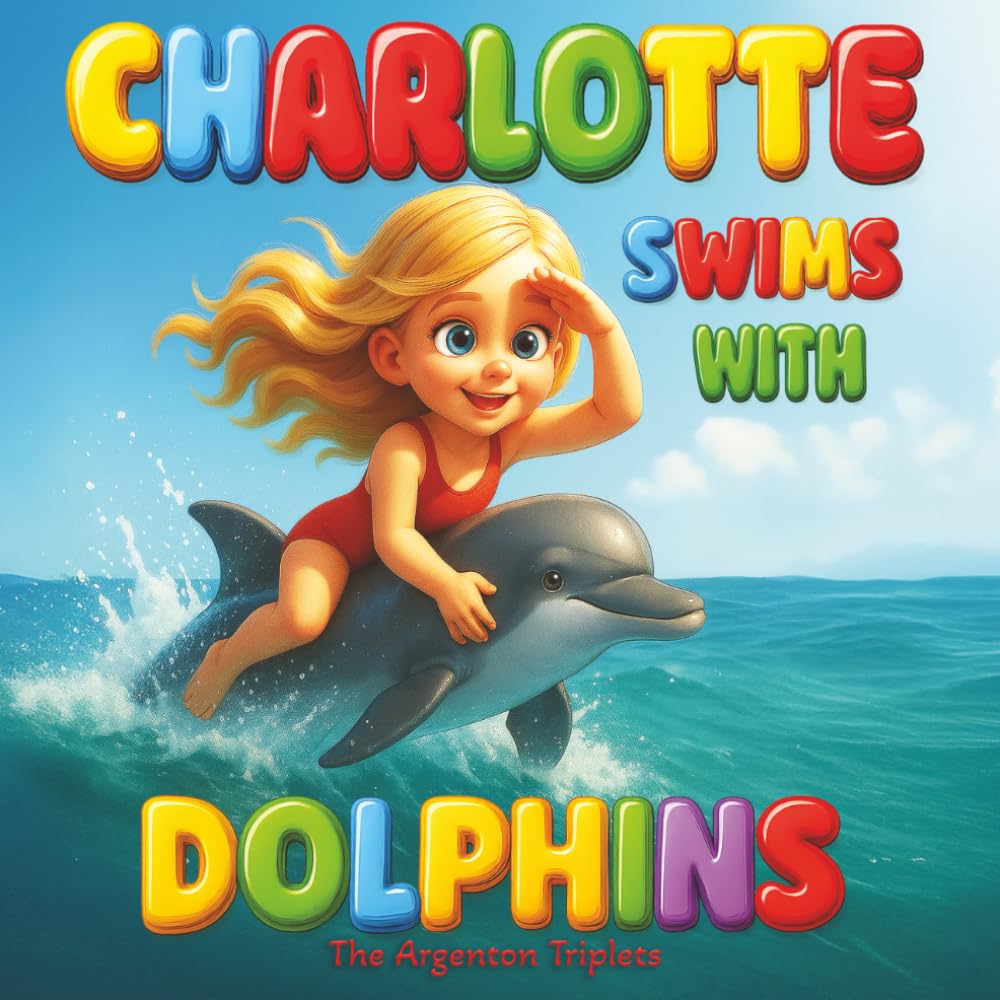Charlotte Swims With Dolphins - A Curious Girl’s Journey Into the Sea World - Beautiful Children's Book For Bedtime Fun!: A Magical Ocean Story With ... – For Young Minds and Gentle Evenings.