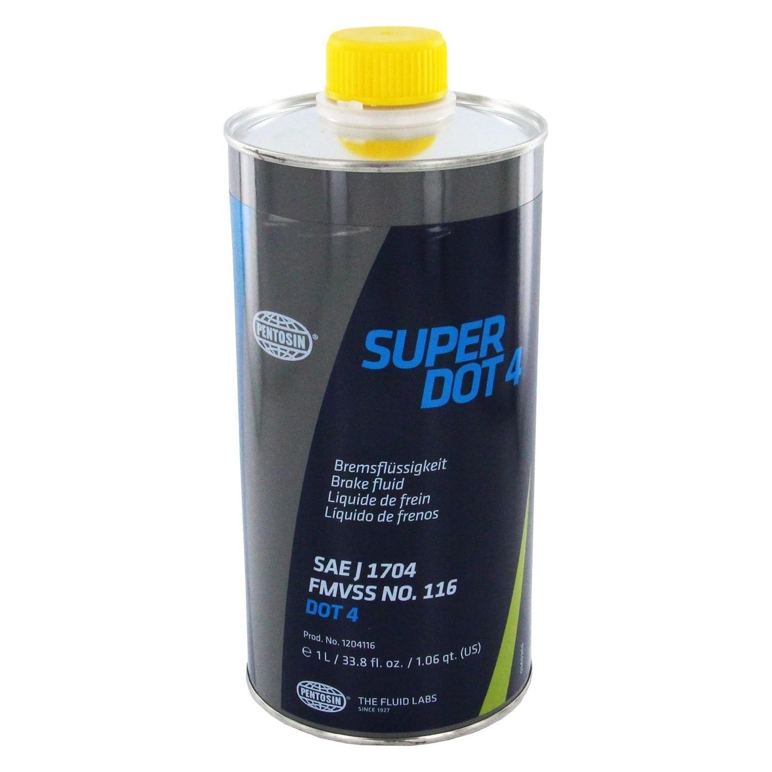 Part Synergy Replacement for Super DOT 4 Brake Fluid For Audi 80 1990-1992