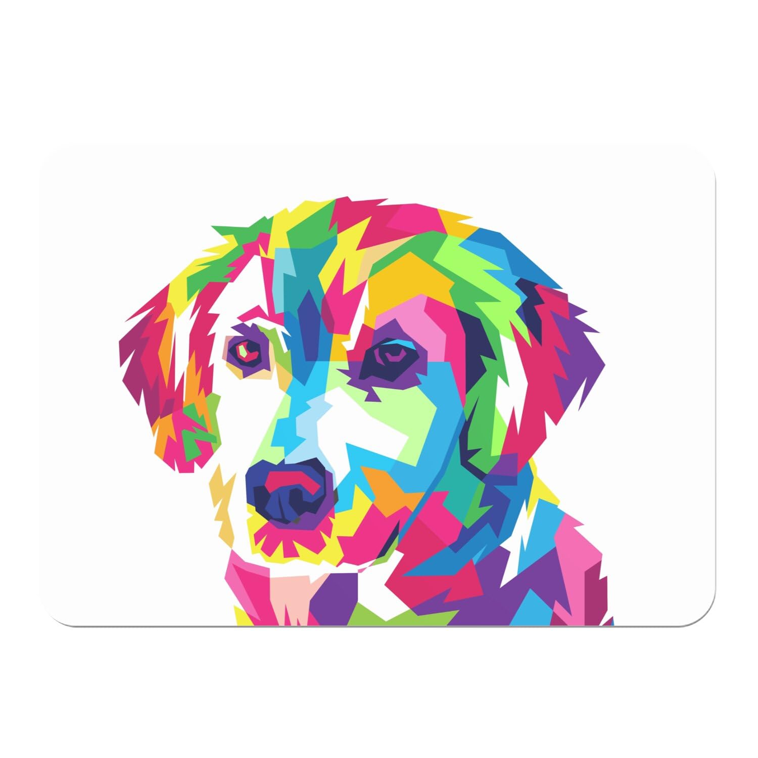 Set de table chiot labrador en liège, le cadeau idéal pour enfants