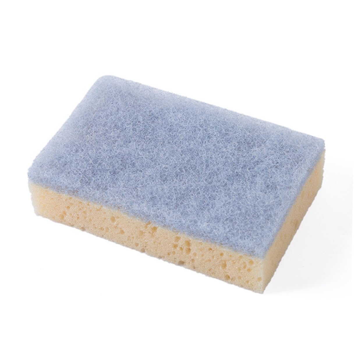 CLISPEED 6-Piece Double-Sided Sponge Scrubber Dish Washing Sponges for Kitchen Highly Absorbent Soft Dish Cleaning Pad Scrubbing Side Random