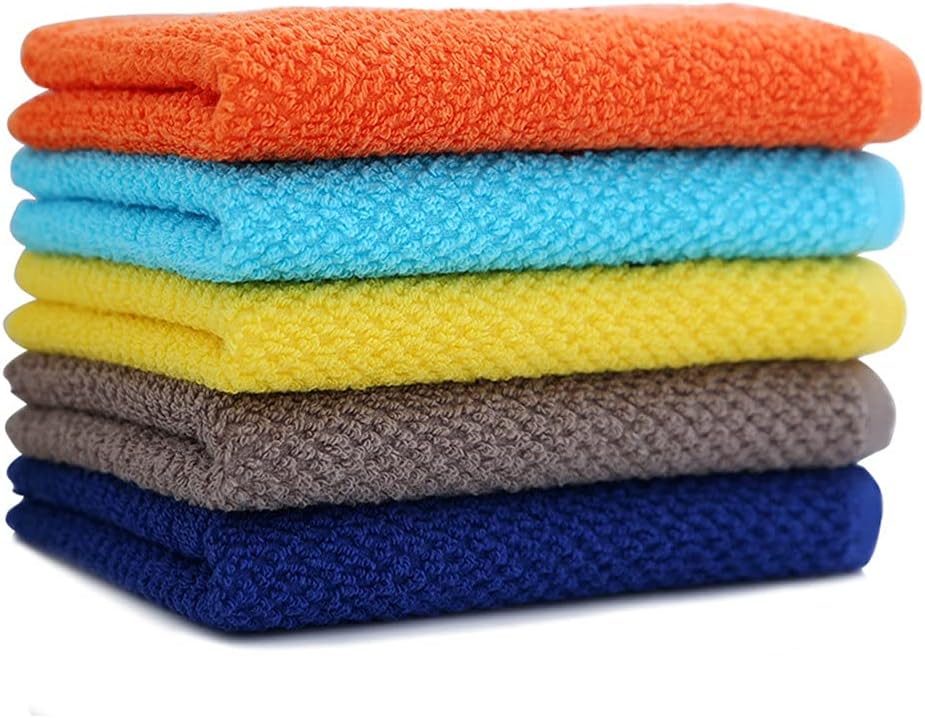 Children's Towel, Small Towel, Embroidered Couple, Children's Towel, Pure Cotton (Color : A, Size : 25 * 50cm) (A 25 * 50cm)