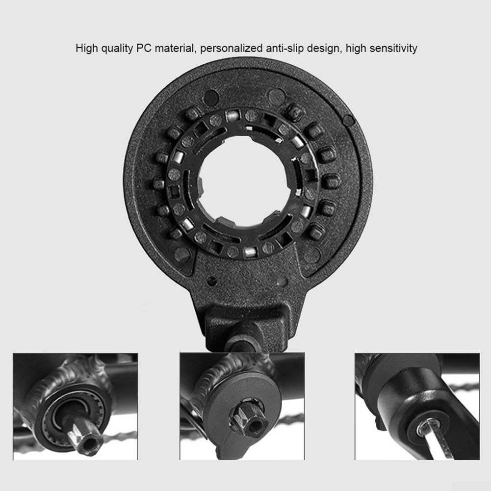 Capteur d'assistance PAS pour vélo électrique avec aimants F-12L, pour la plupart des vélos électriques, alliage d'aluminium, 5,4 x 4,4 cm, câble de 1015 mm
