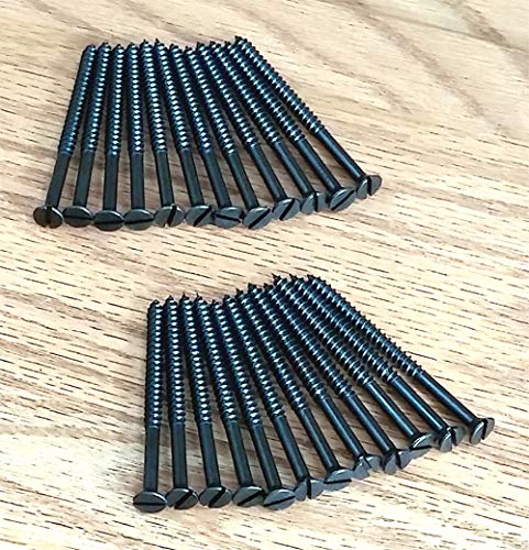 Flat Head Slotted Wood Screws #9 X 2 1/2 Inch, This is for a Package of 96