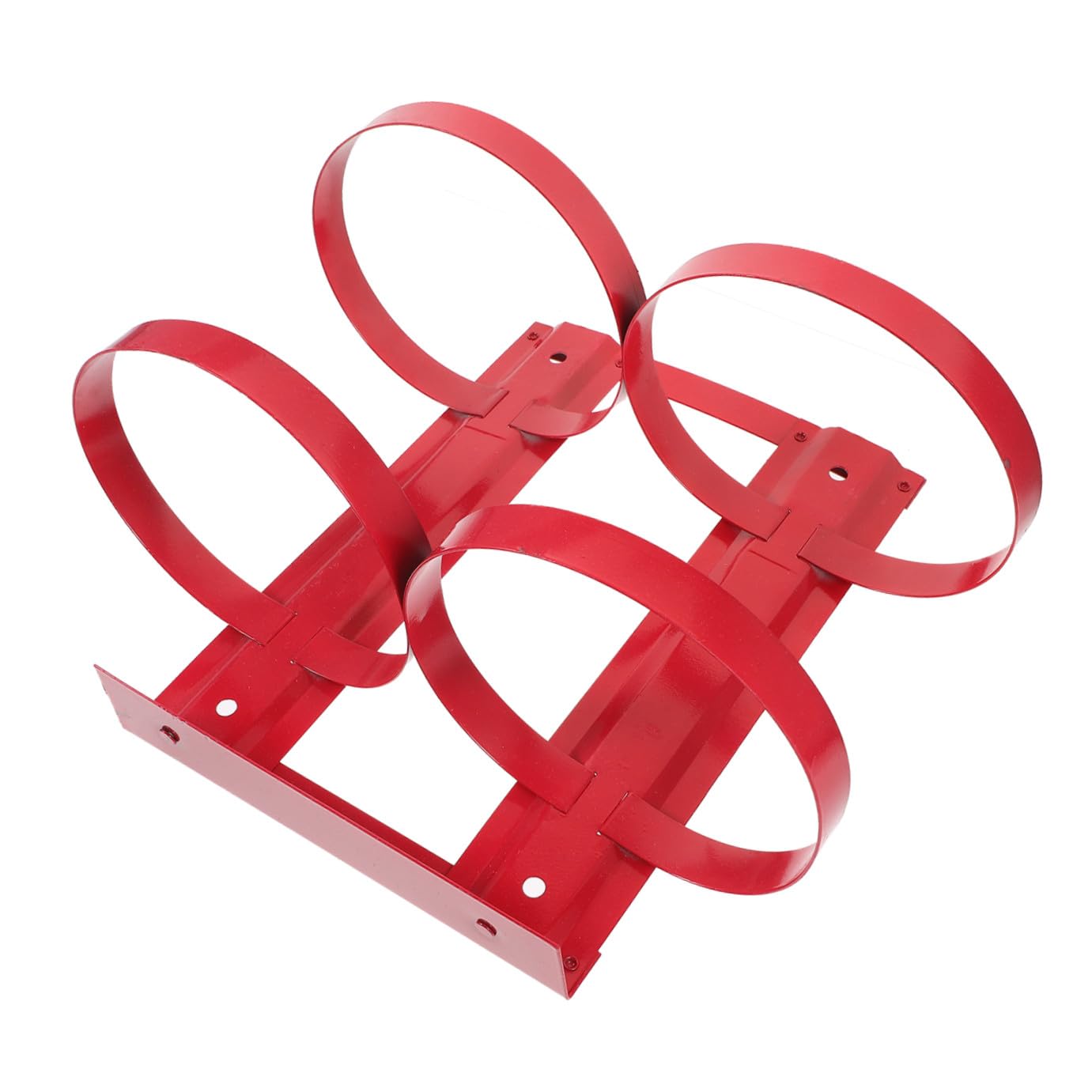 Gadpiparty Estintore Ragionevole in Rosso a Ferro da Supporto Struttura e 5kg Durabilità Alta Montaggio Parete Casa Ufficio