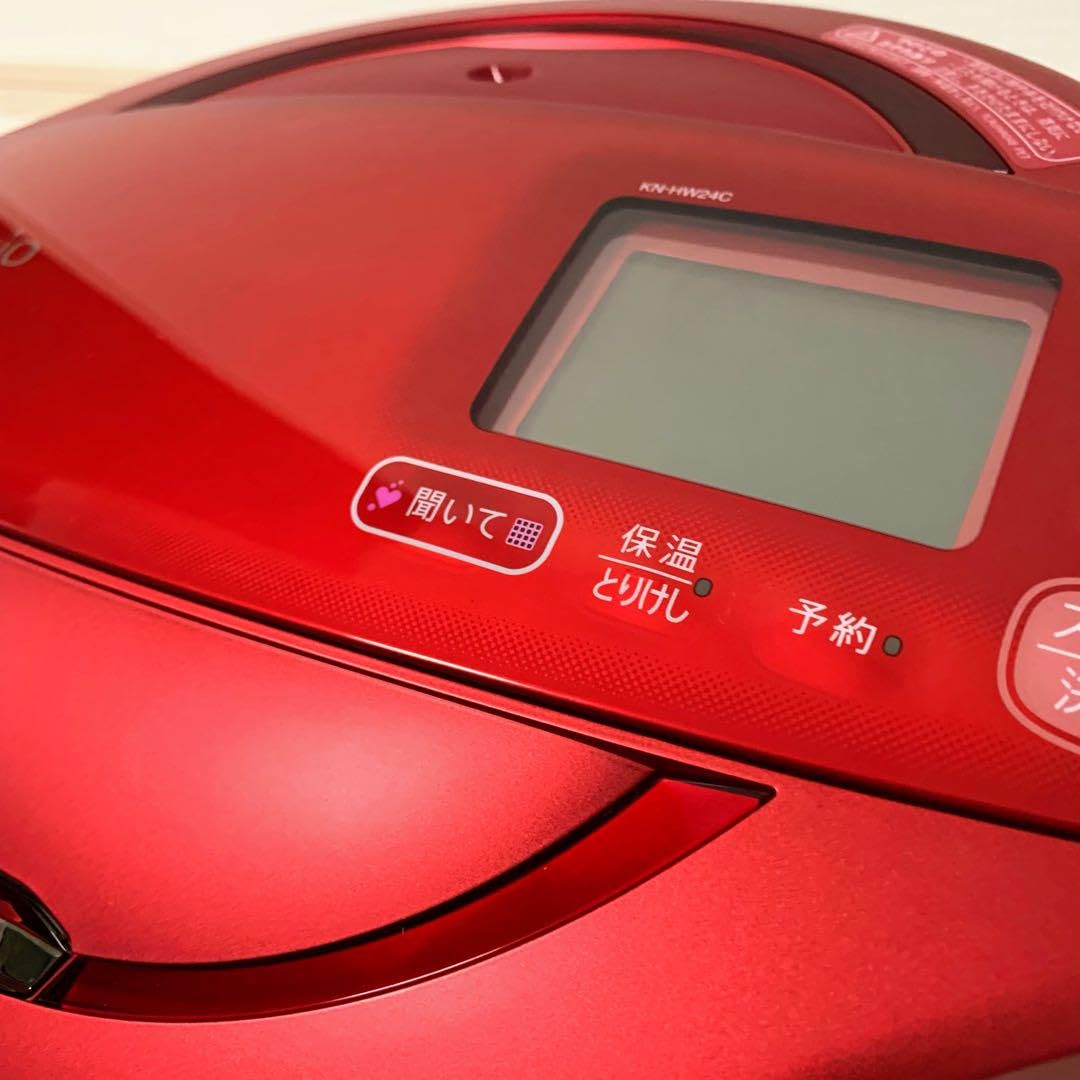 【未使用】シャープ ヘルシオホットクック KN-HW24C-R 水なし自動調理 ヘルシオ ホットクック 中古 SHARP 水なし自動調理鍋 KN-HW24C-R