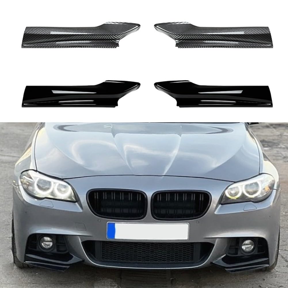 Seitenspoiler für BMW 5er F10 F11 M Sport mit aerodynamischen Vorteilen (schwarz)